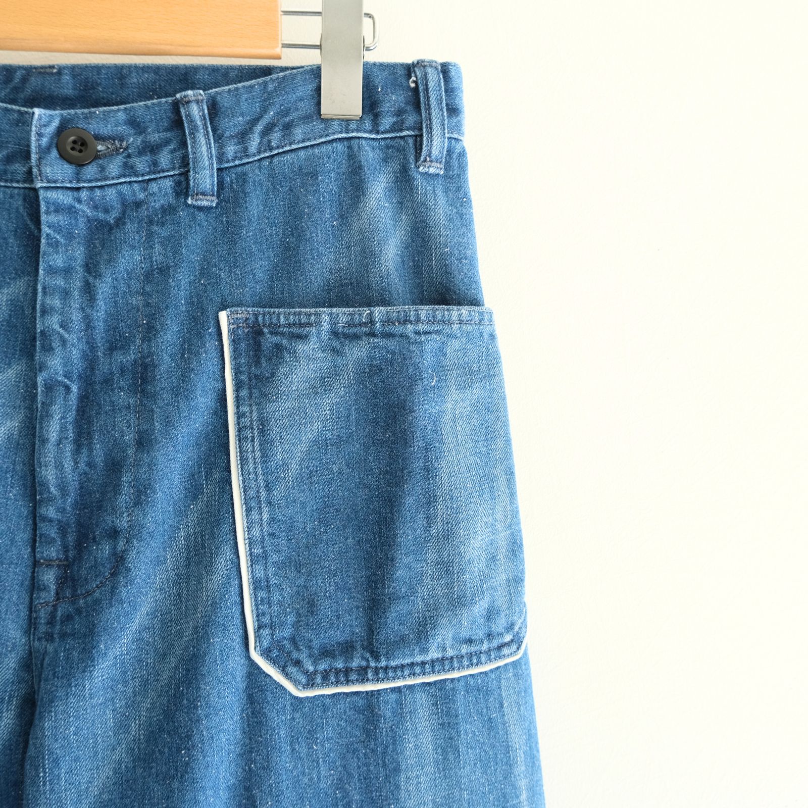 【残り1点】SUNFADE DENIM TROUSERS（SUNFADE）