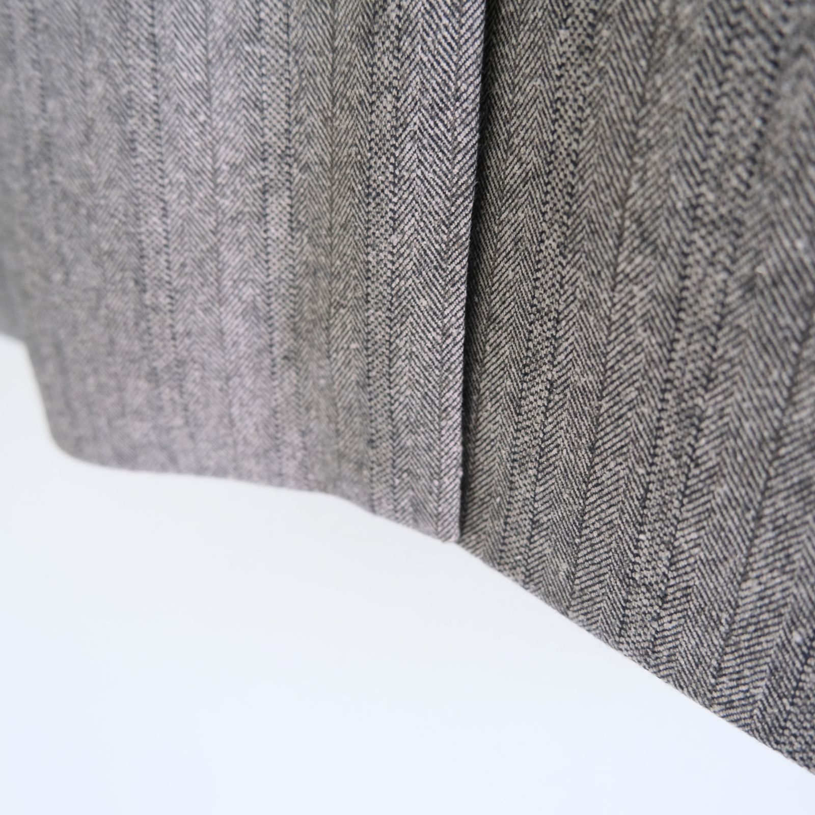 【残り1点】W/S HERRINGBONE STRIPE DB JKT（TAUPE GREY）