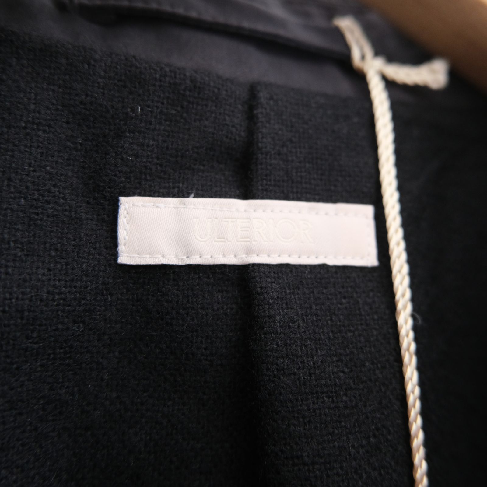 【残り1点】WAXED WEATHER B/C FIELD COAT（INK BLACK）