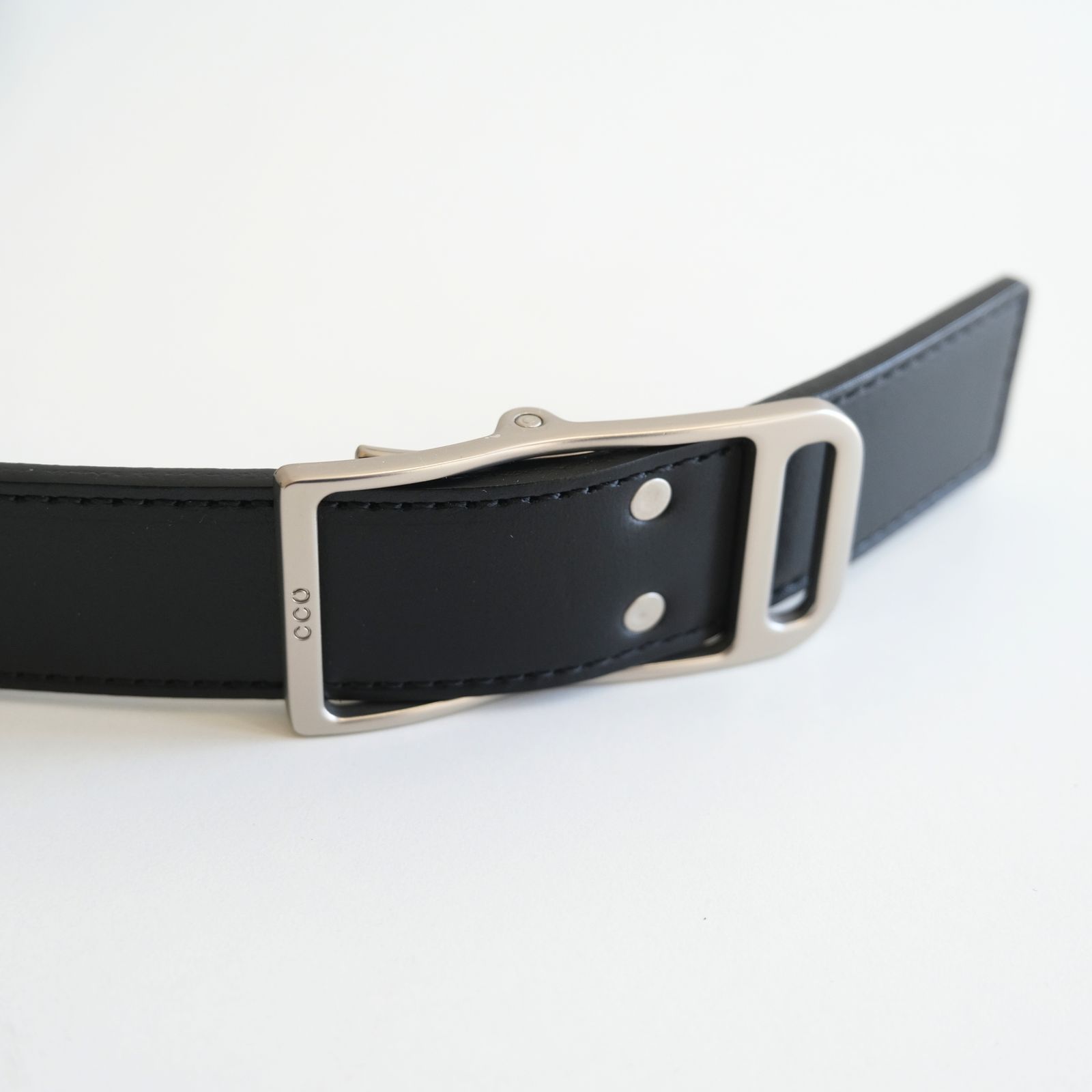 【残り1点】STIRRUP BELT（BLACK (NICKEL) ）