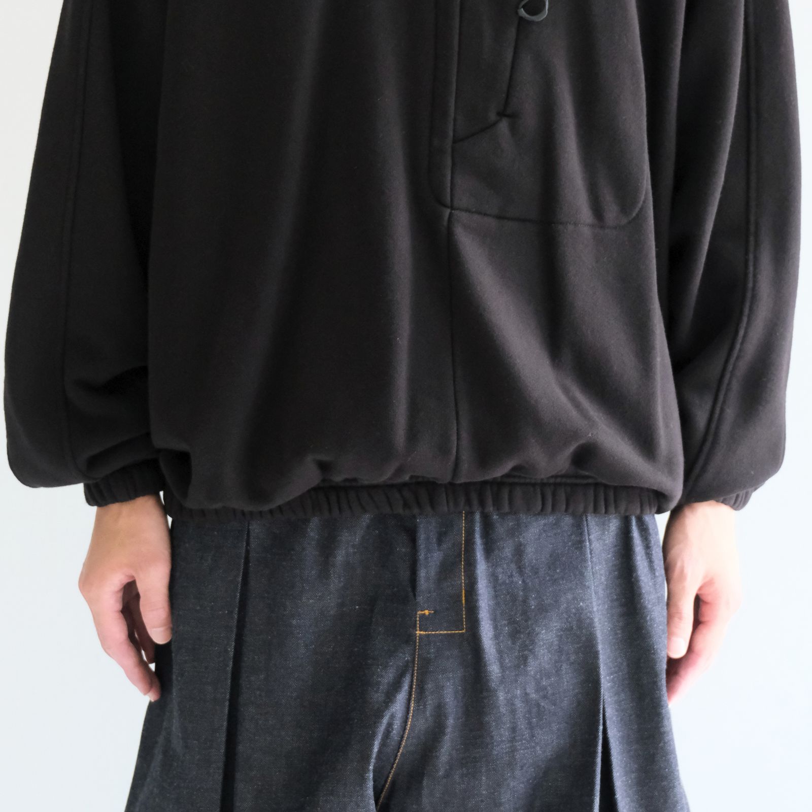 BAL / BIKE ATHLETIC LOOP WHEEL COTTON CREW / BAL × BIKE / アスレチック ループホイール コットンクルー（BLACK）