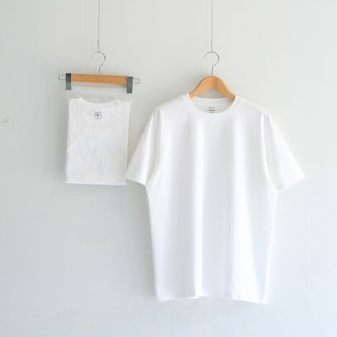 NEW BASIC T-SHIRT〈SHORT SLEEVE〉（WHITE）