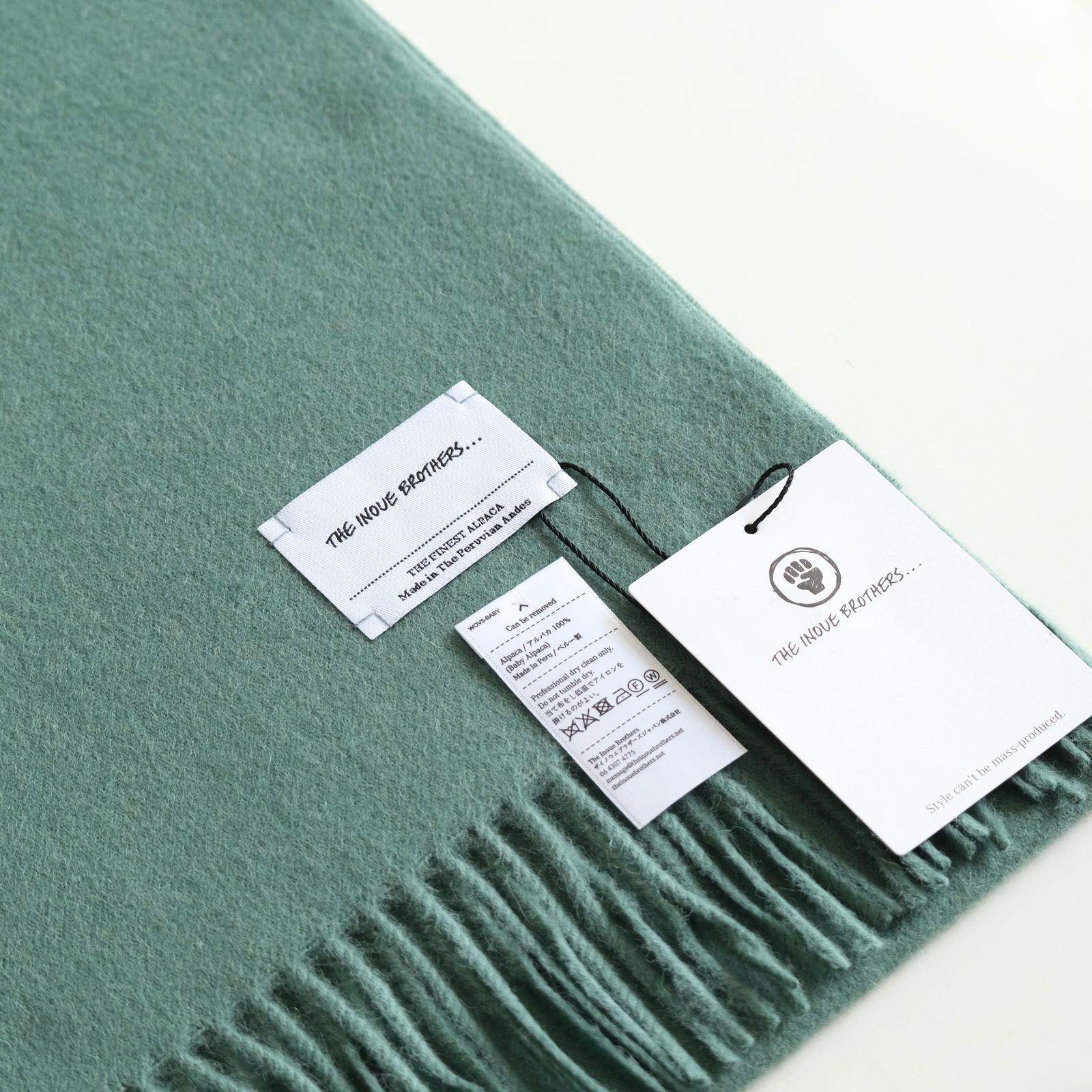 Brushed Scarf（Moss）