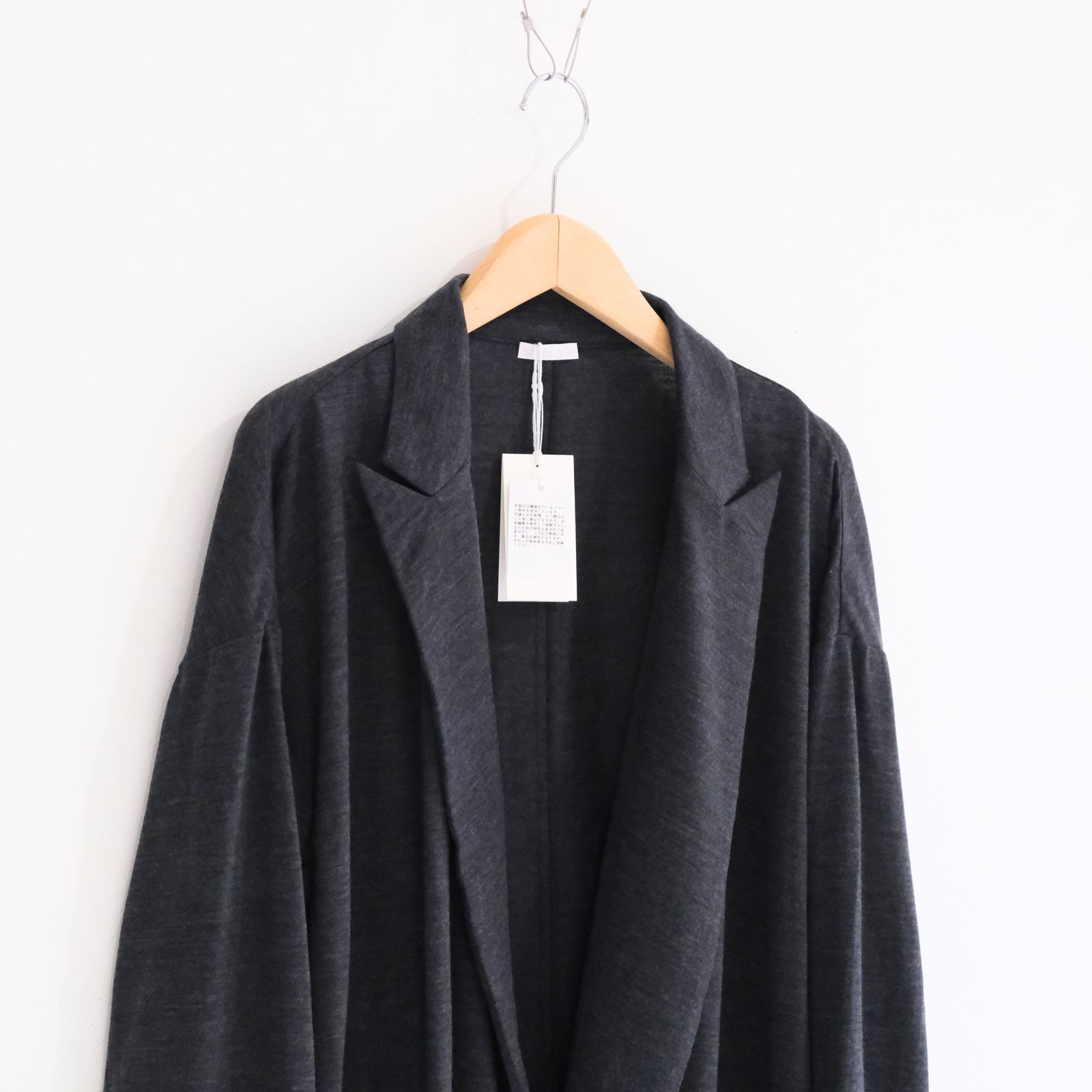 Wool Jersey JKT / ジャケット / Gray