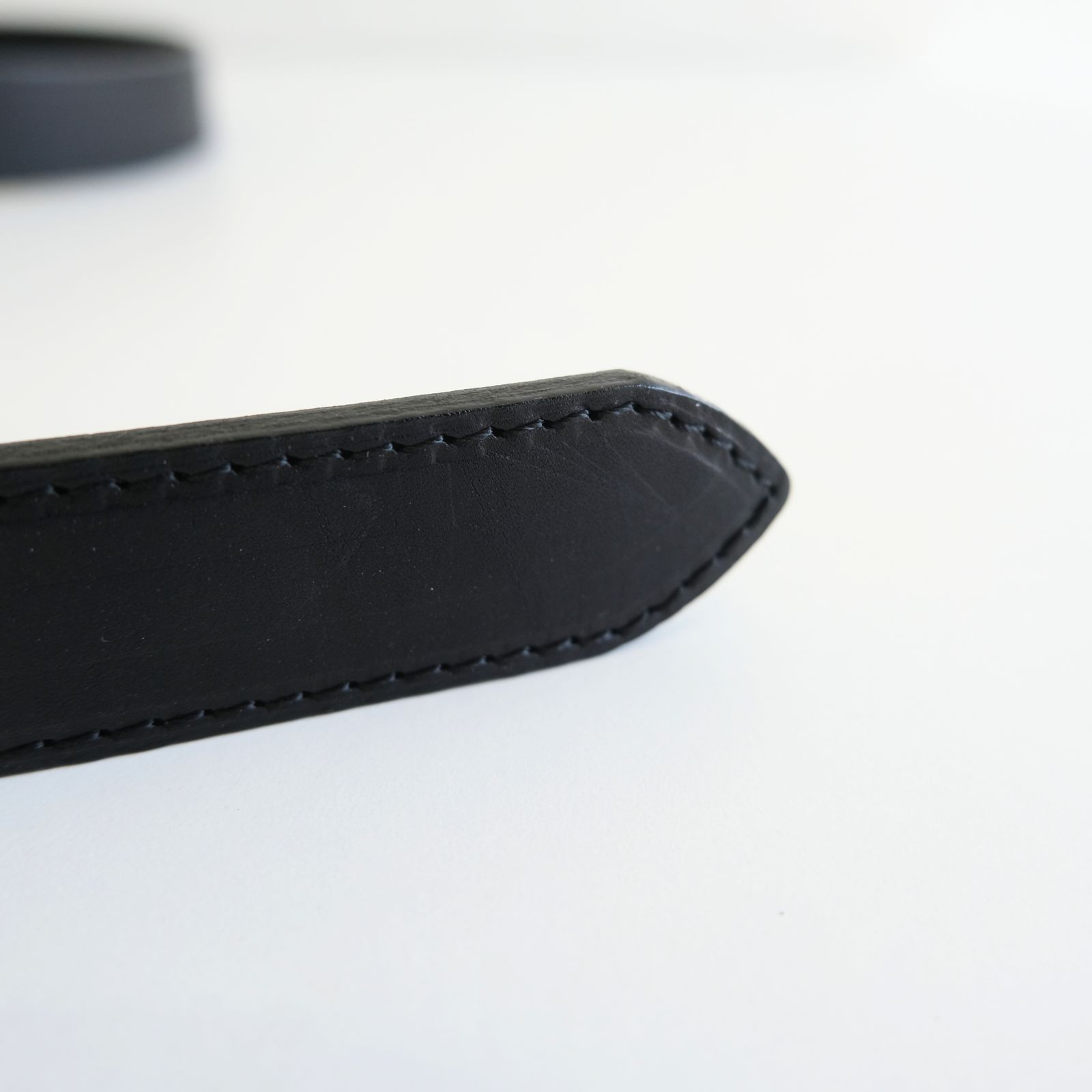 【残り1点】SLIDE BUCKLE BELT（BLACK (GOLD) ）