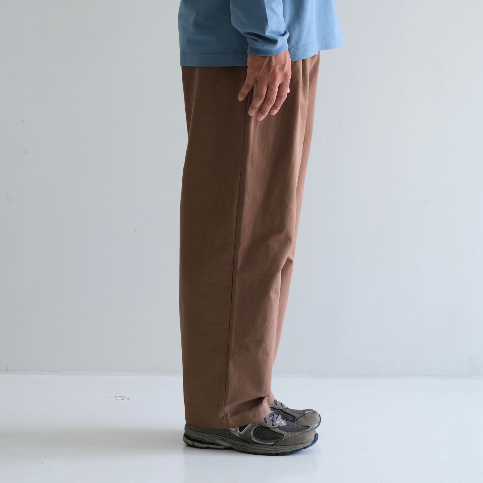 Logic Pleat Pant / パンツ / Clay