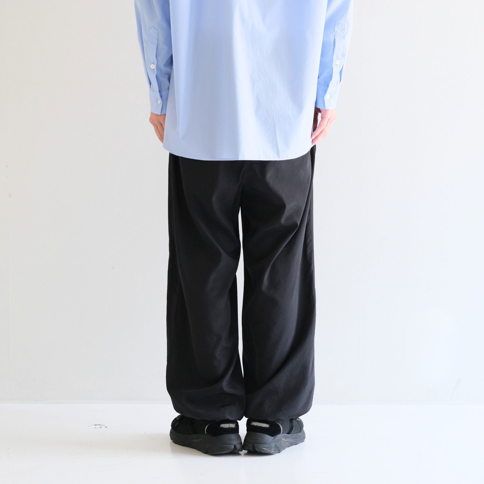 【残り1点】Cupro Nylon Browsing Pants（Black）