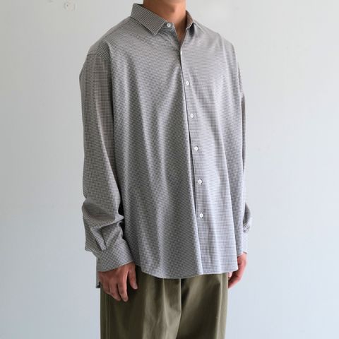 36G Atomoshere Check Shirt / シャツ / WHITE(Oxford White)