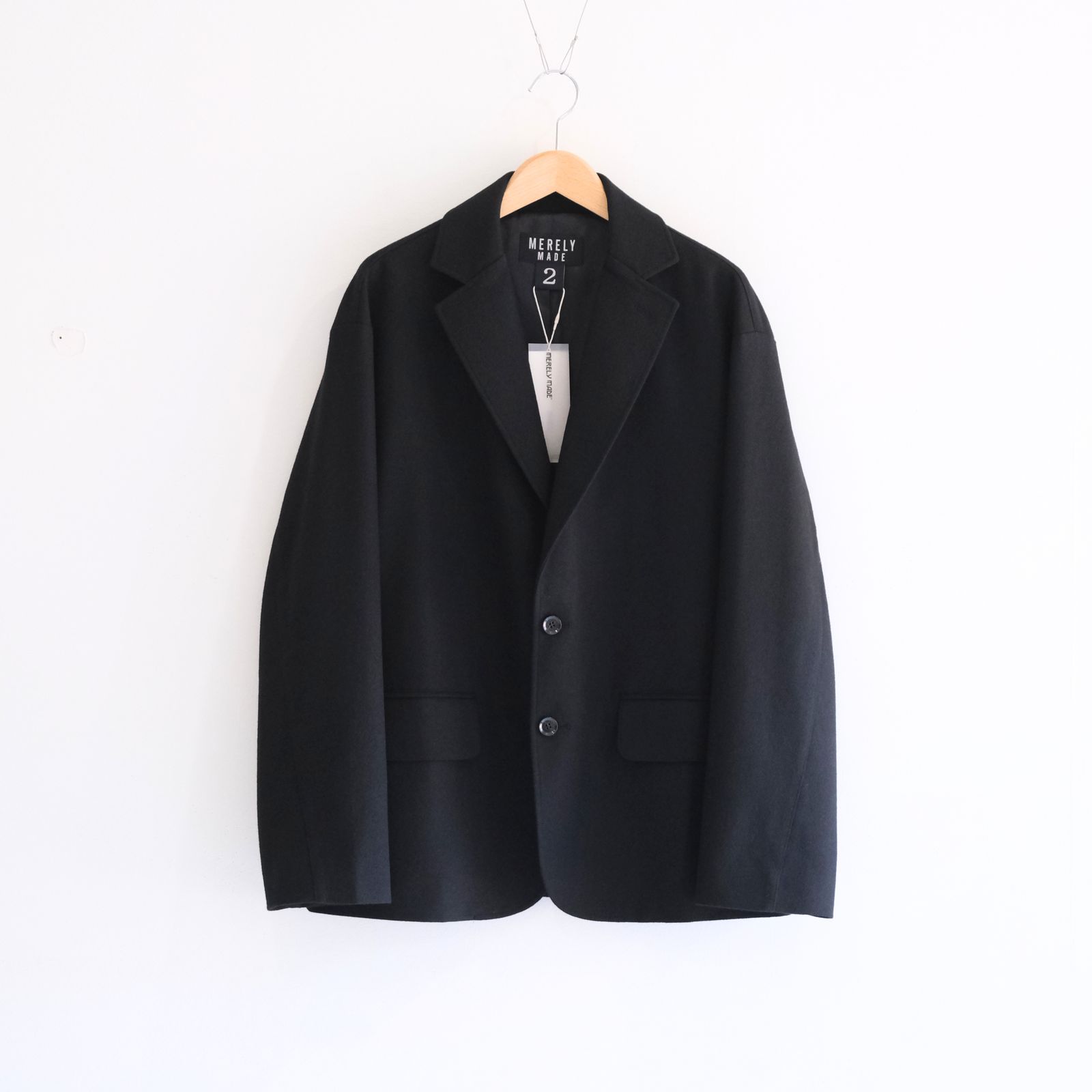 【残り1点】MERELY US INFORMAL BLAZER（INK BLACK）