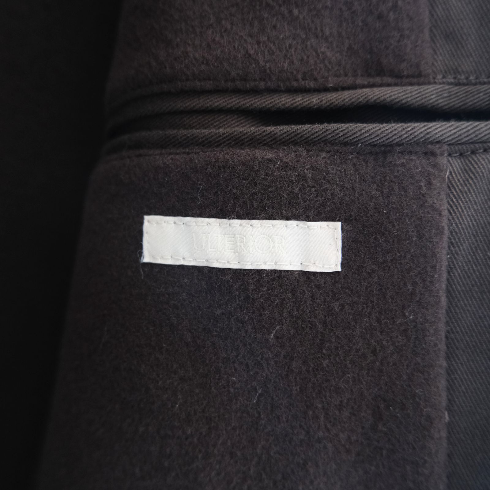 WASHED VINTAGE TWILL MIL-COAT / ジャケット / DARK BROWN