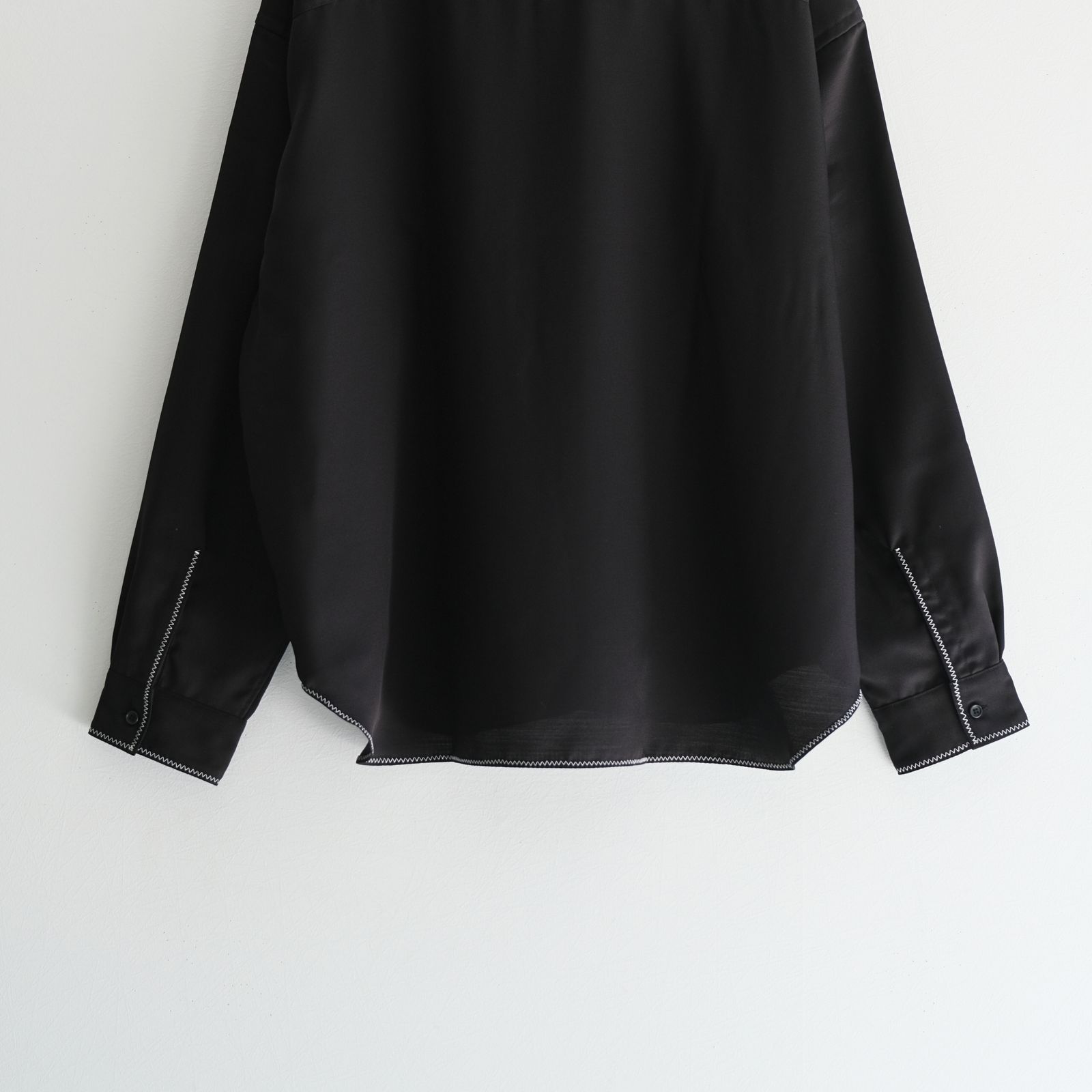 Stitch L/S Shirts / シャツ / 長袖 / Black