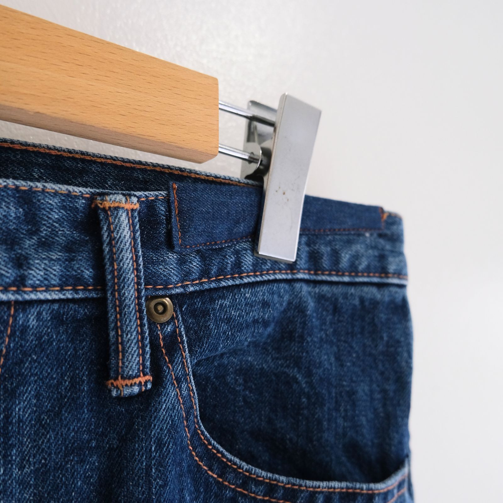 "JUDE Ⅱ"REPAIRED Half Oiled Coated Straight by 66 Selvedge Denim / パンツ / デニム / ワックスオイルド加工 / REPAIRED/OILED