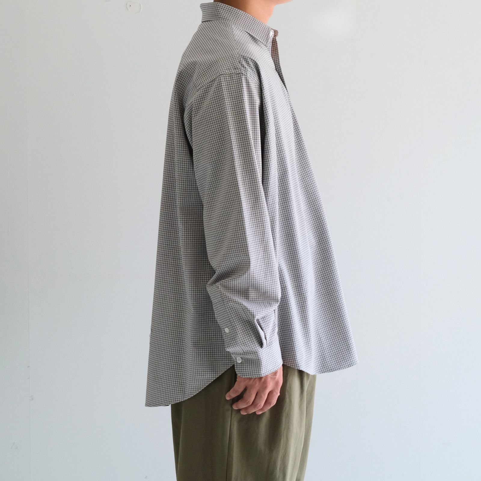 36G Atomoshere Check Shirt / シャツ / WHITE(Oxford White)