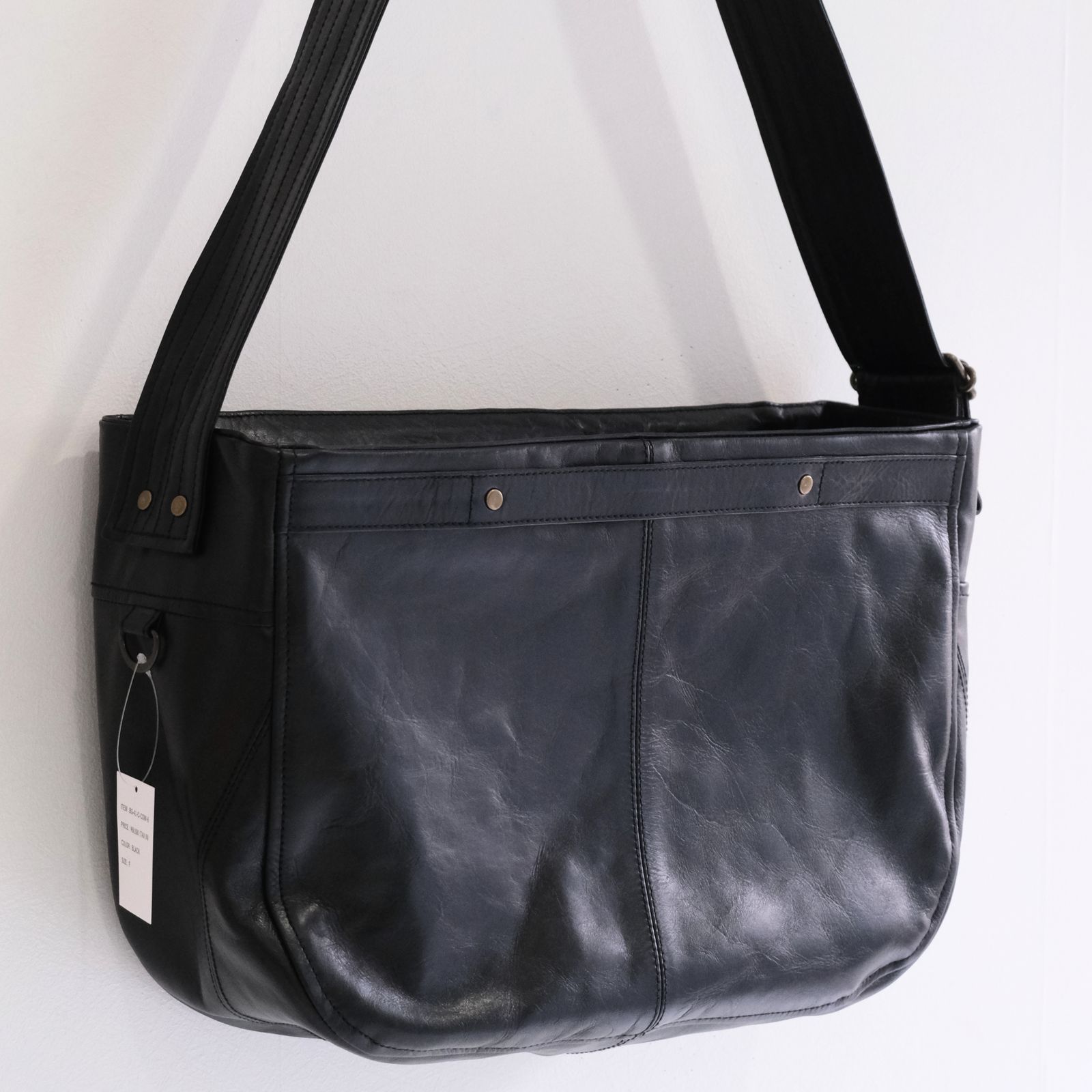 NEW NEWSPAPER BAG M SIZE（BLACK）