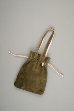 Drawstring Tote Bag（Khaki）