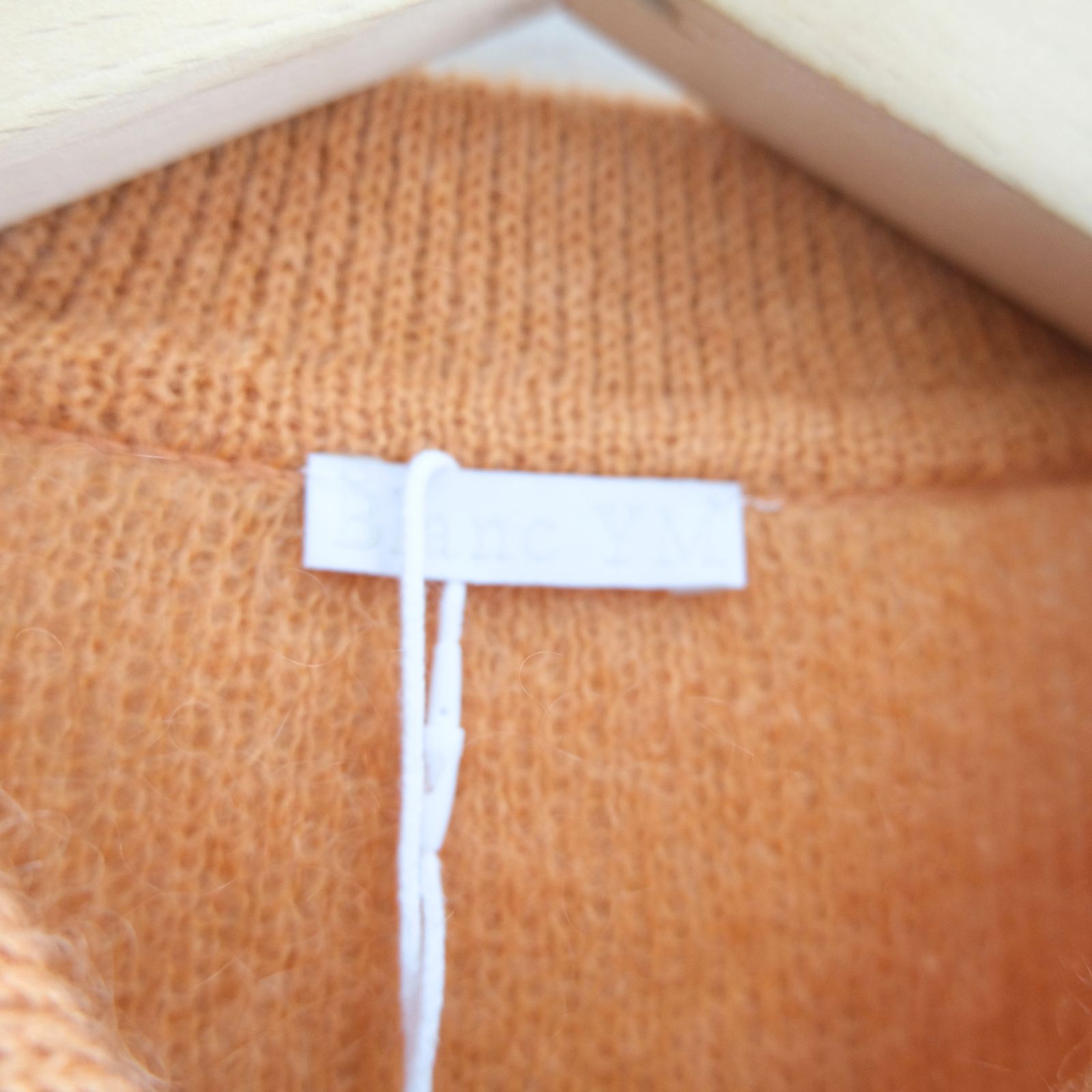 【残り1点】Kid Mohair Knit Shirts（Orange）