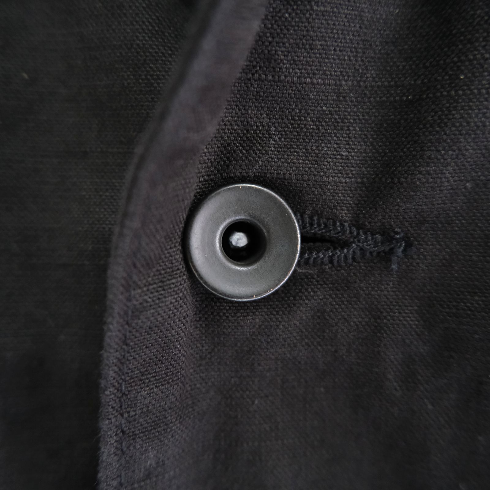 WASHED C/R/S DUCK COVERALL / ジャケット / カバーオール / BLACK