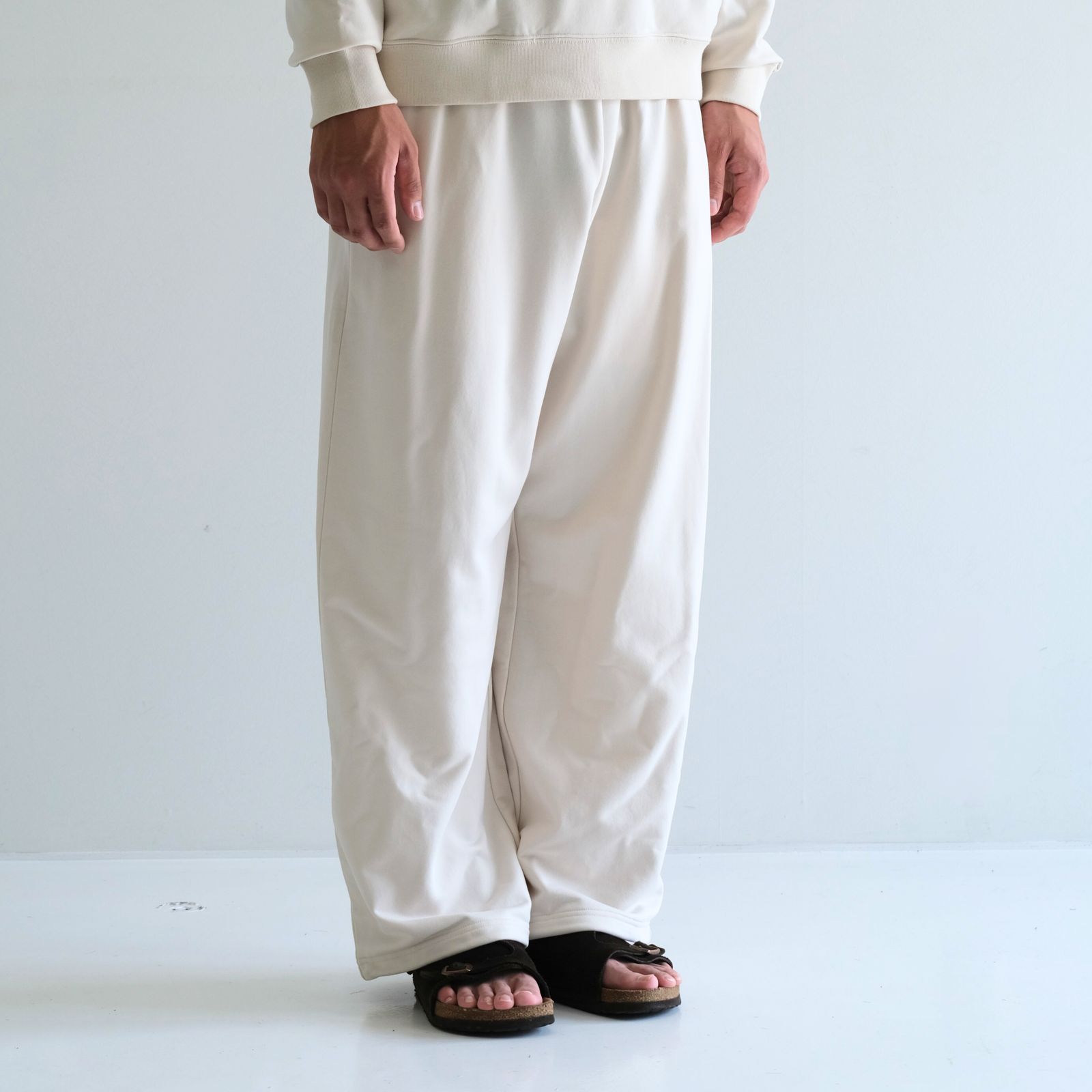 28G Cupro Easy Pants / パンツ / スウェット / WHITE(Oxford White)