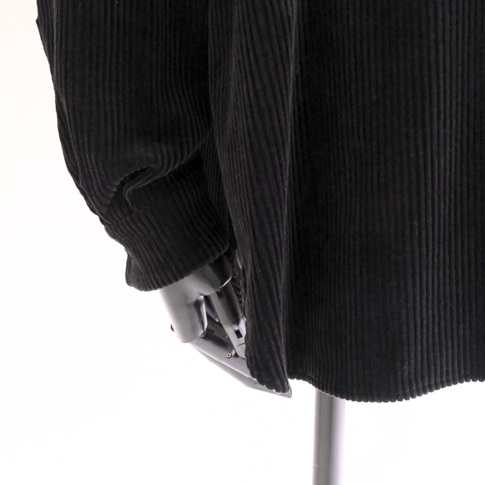 【残り1点】Corduroy Skipper Shirts（Black）