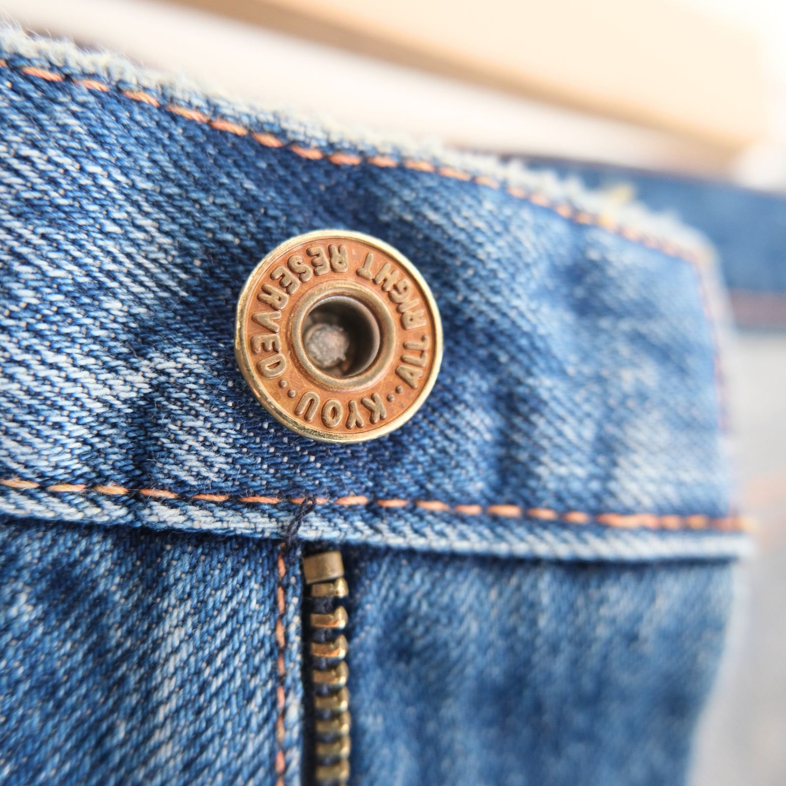 "JUDE Ⅱ" HIPPIE New Standard Straight by 66 Selvedge Denim / デニム / 刺繍 / CRASH BLUE