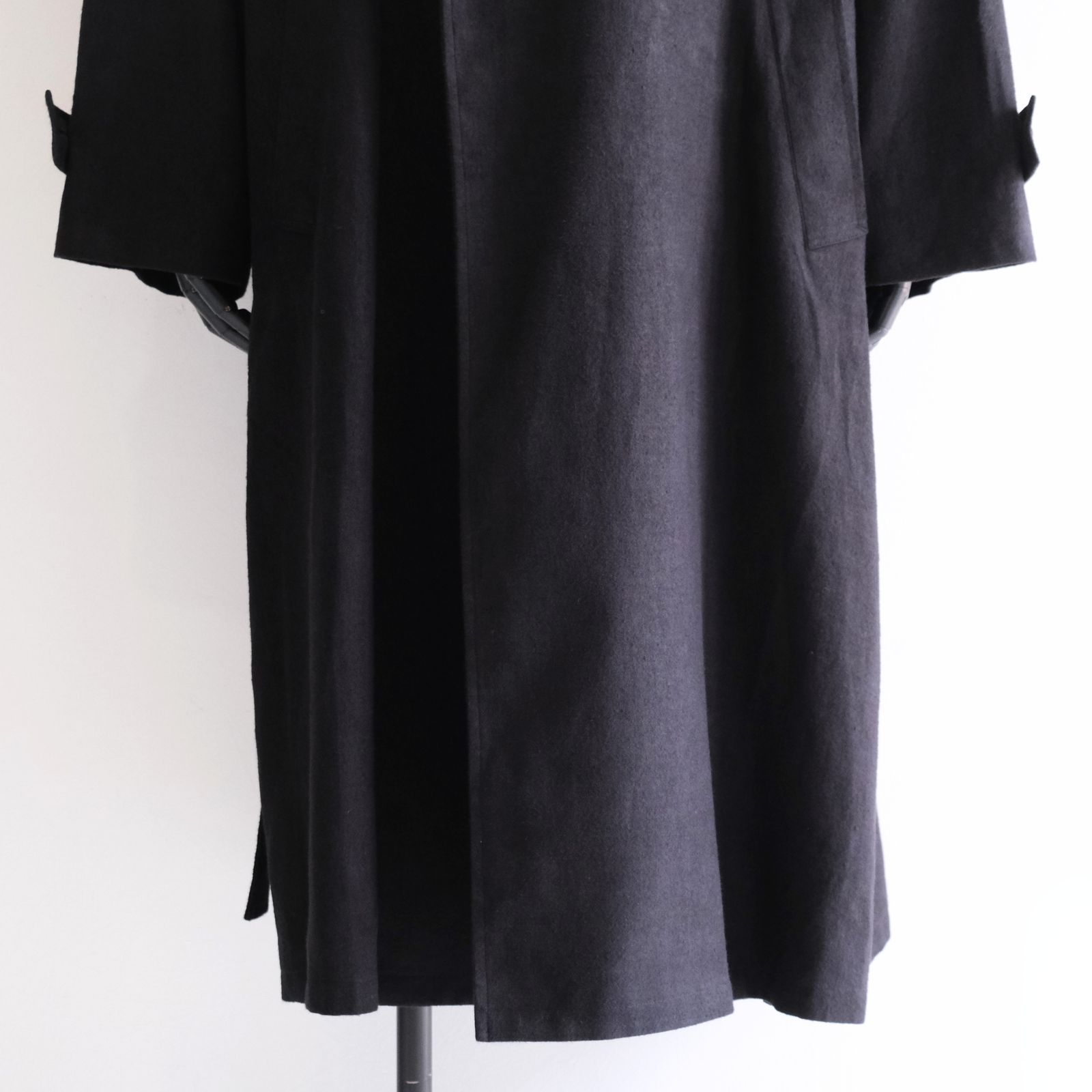 【残り1点】Hemp Oversize Coat（Black）