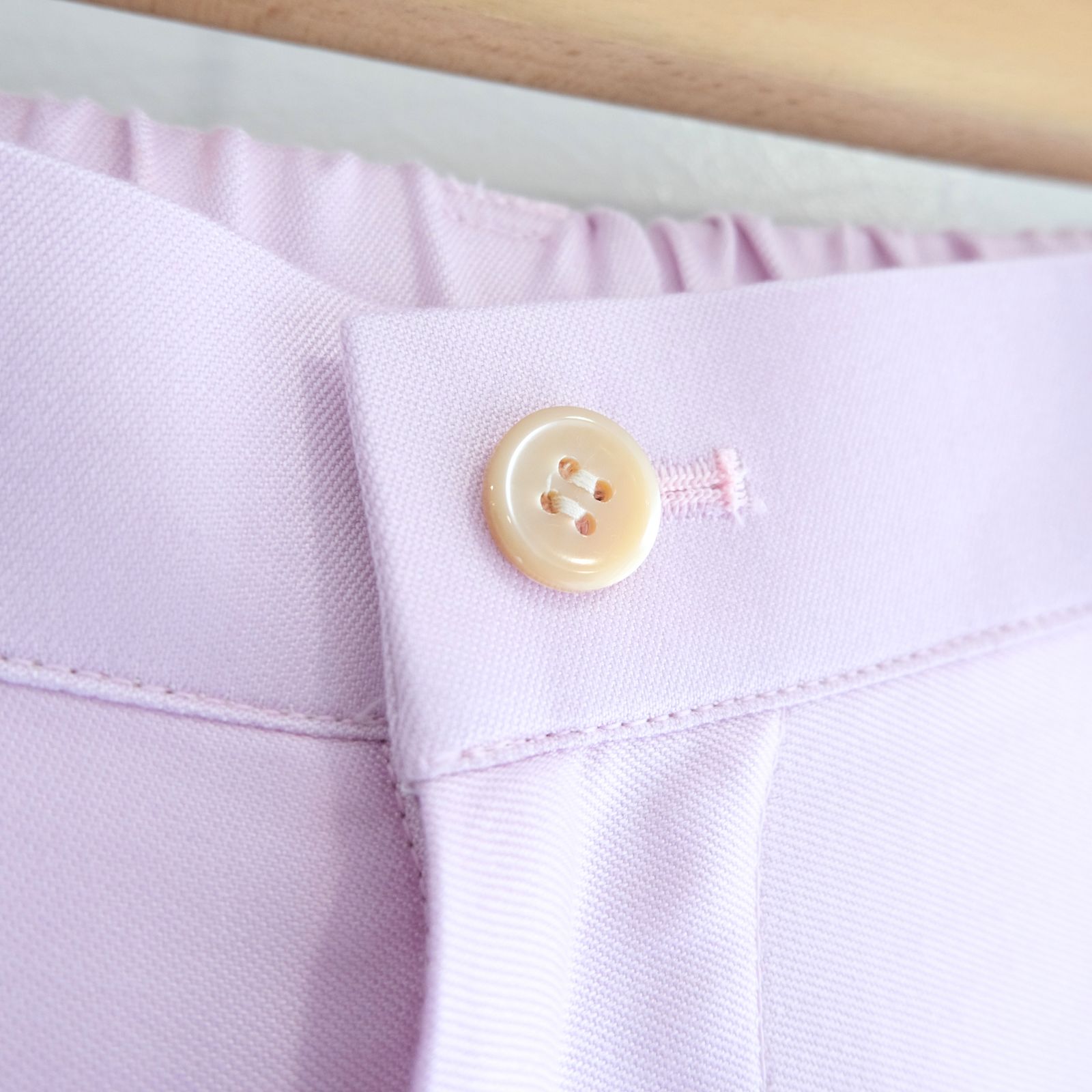 【残り1点】WIDE EASY FLARE TROUSERS  - Heavy Cupra -（Pink）
