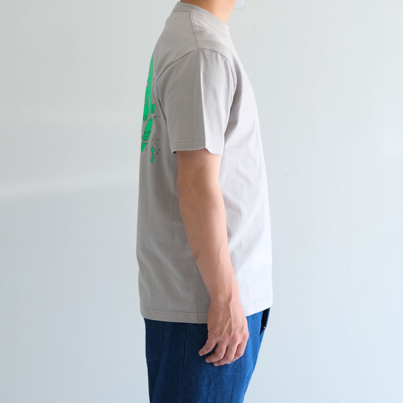 eye / Tシャツ / プリントTシャツ / GRAY