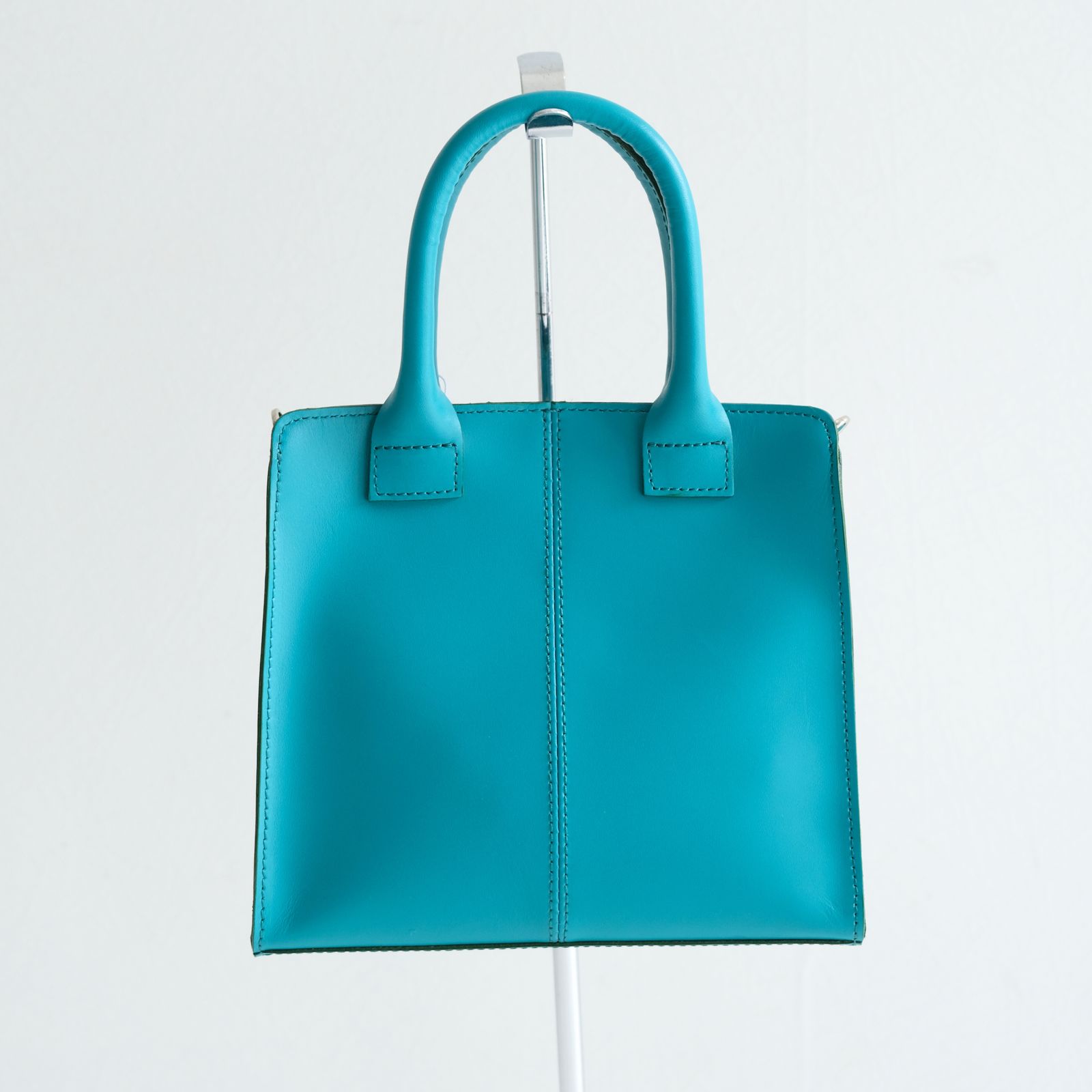 P.RECTANGLE LEATHER HELMET BAG PLAY / ヘルメットバッグ / EMERALD