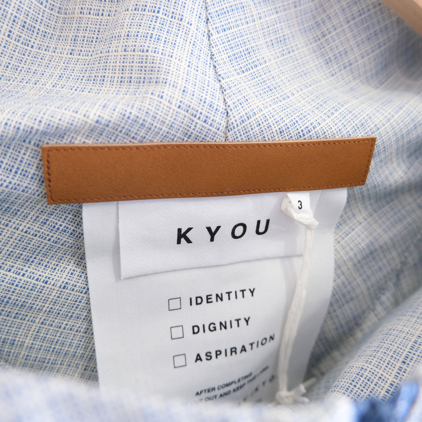 "JONATHAN" Oversized Anorak Parka / アノラックパーカー / L.BLUE