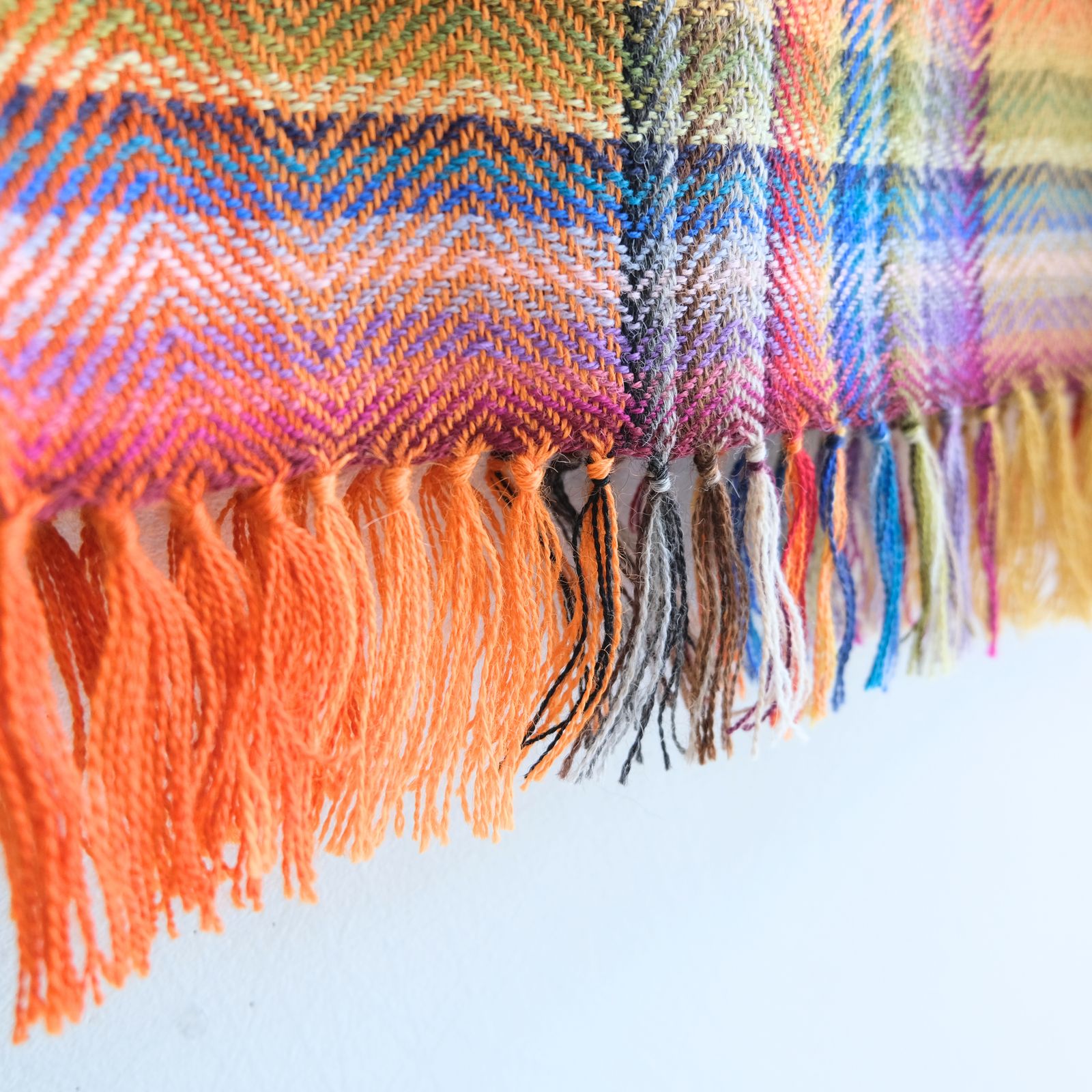 【残り1点】Multi Coloured Scarf（Orange）