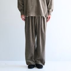 【残り1点】Corduroy Relax Trousers（Beige）