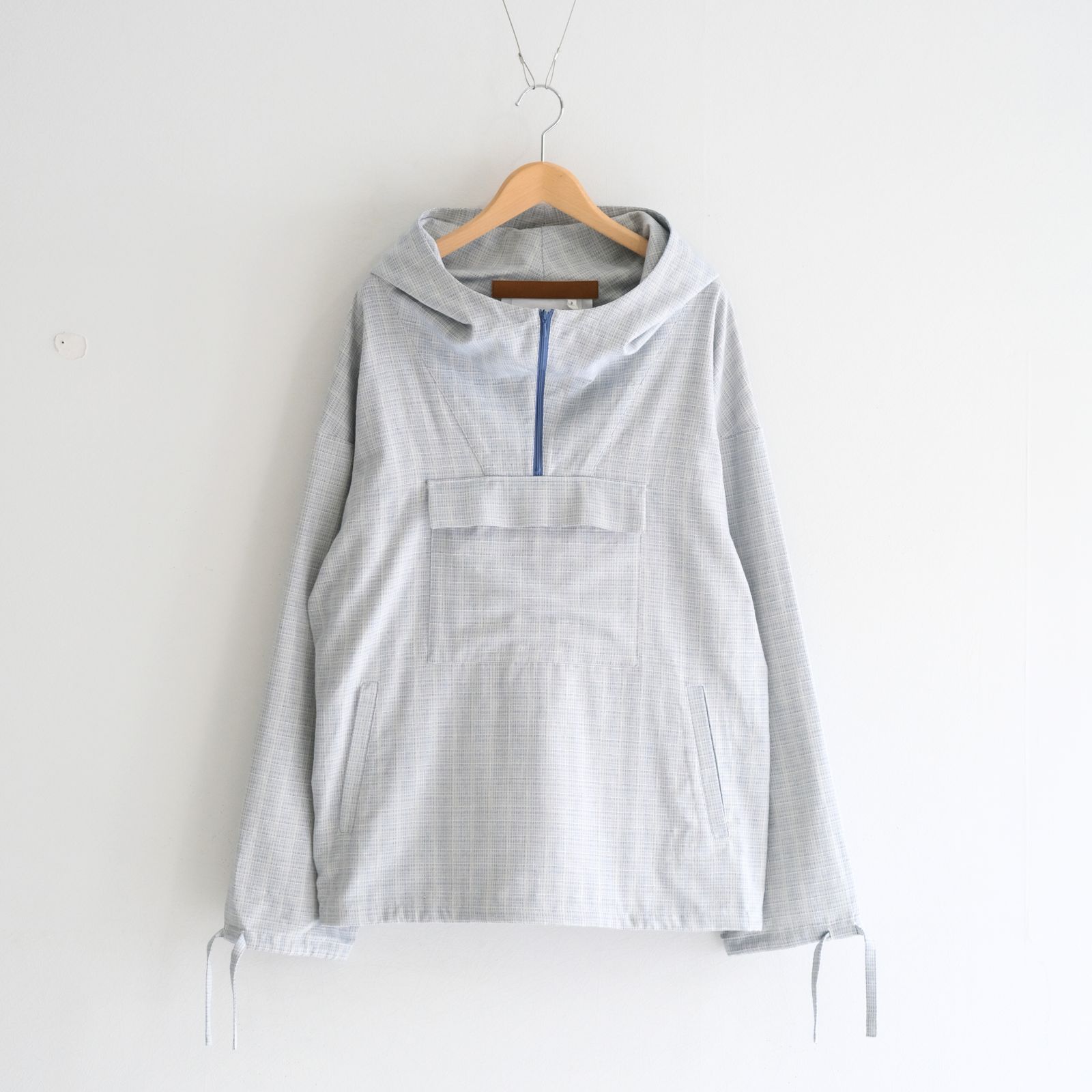 "JONATHAN" Oversized Anorak Parka / アノラックパーカー / L.BLUE