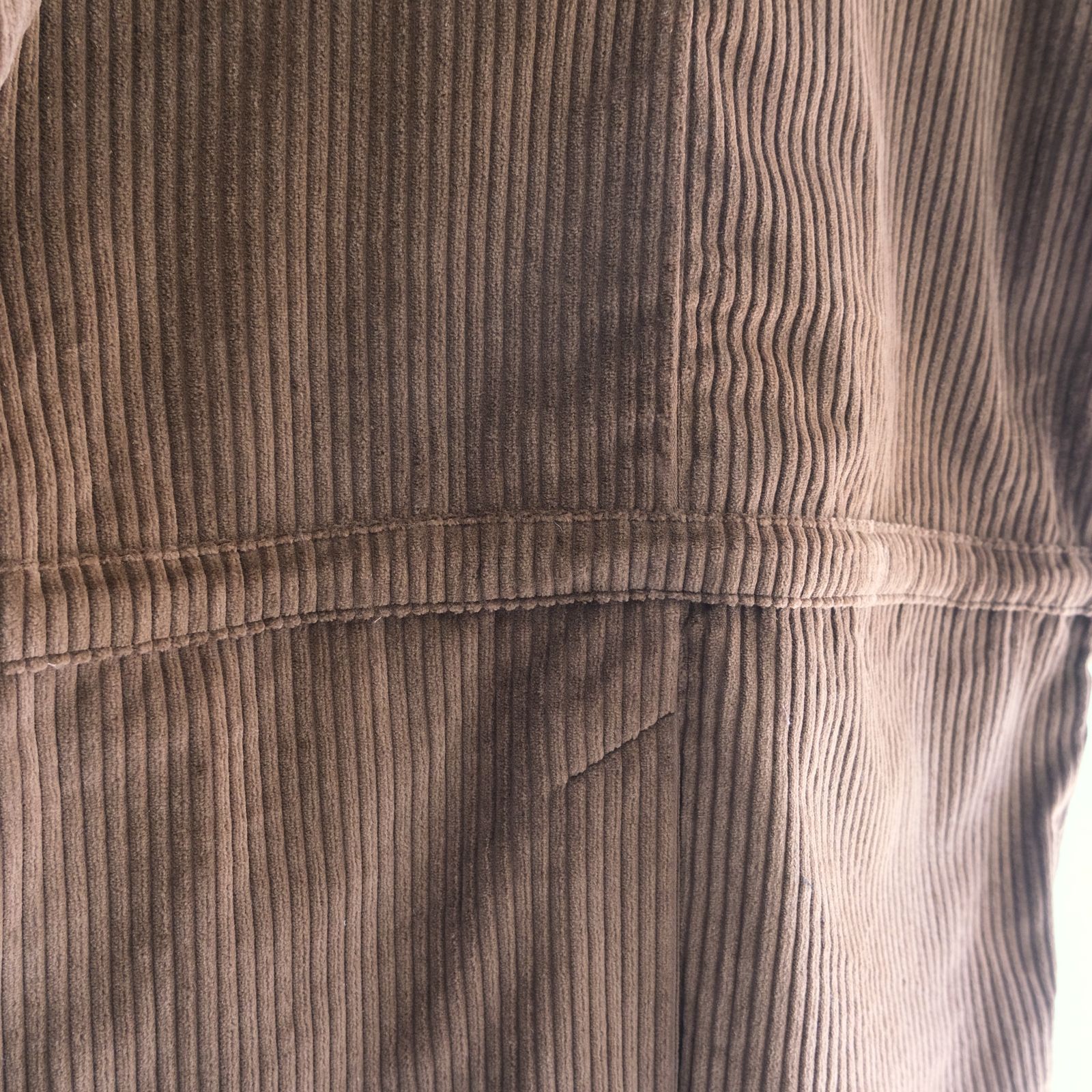 【残り1点】WIDE-WALE CORDUROY SAFARI JACKET（BROWN）