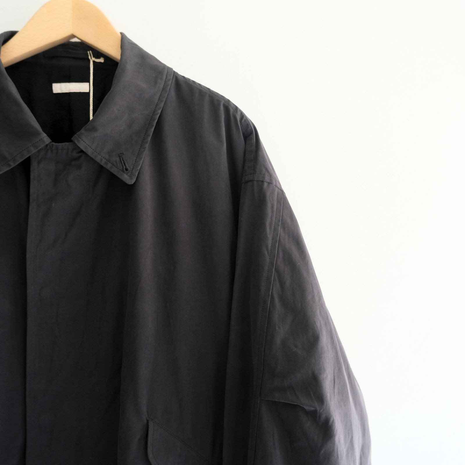 【残り1点】WAXED WEATHER B/C FIELD COAT（INK BLACK）