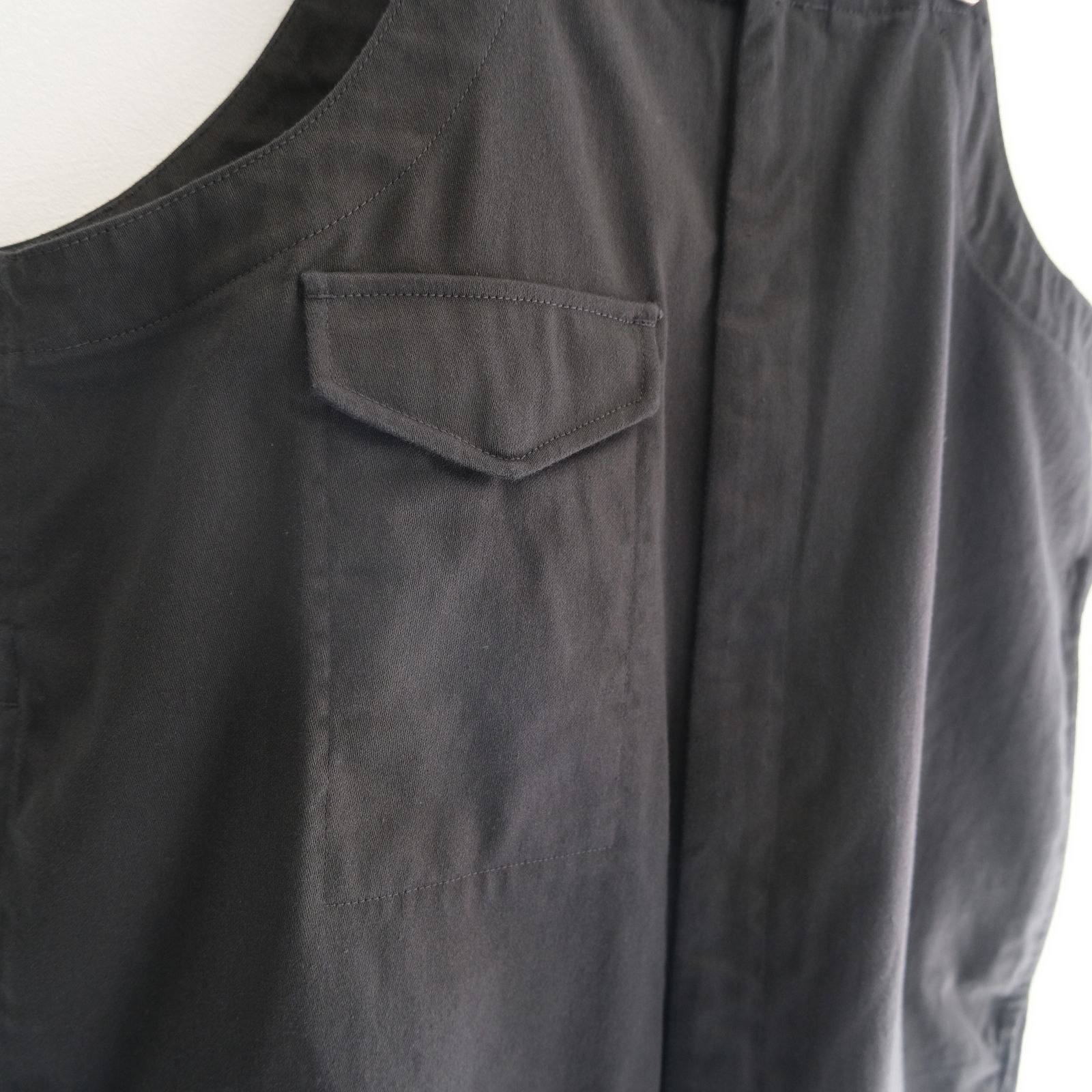 BOMBER OVERALL / オーバーオール / コットン / BLACK