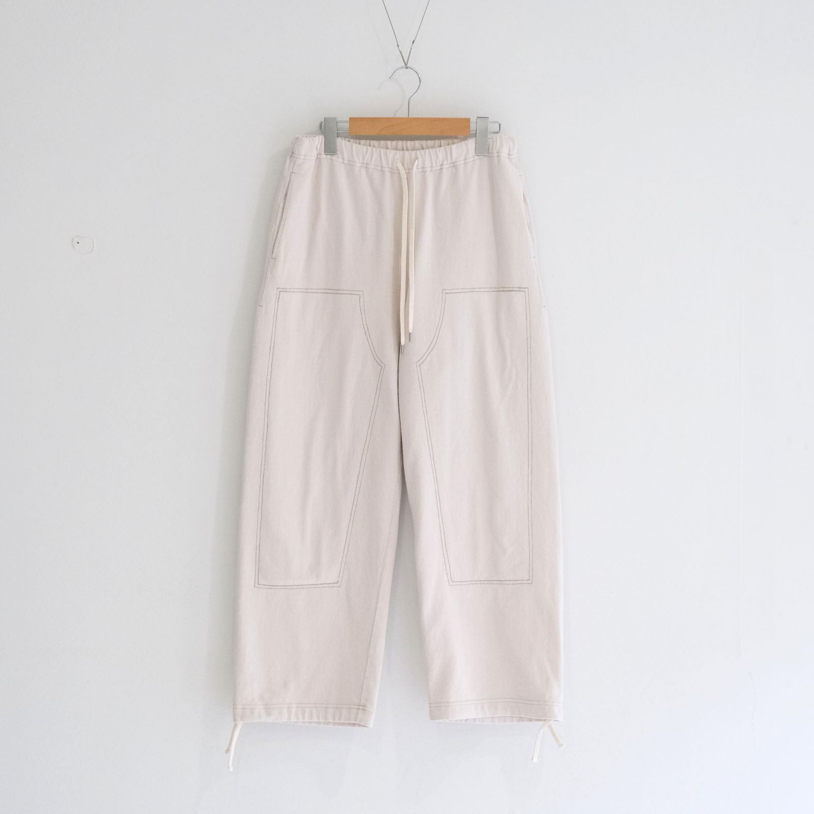 CONTRADICT SWEAT PANTS / パンツ/ スウェット / ダブルニー / 裏毛素材 / SHADOW WHITE