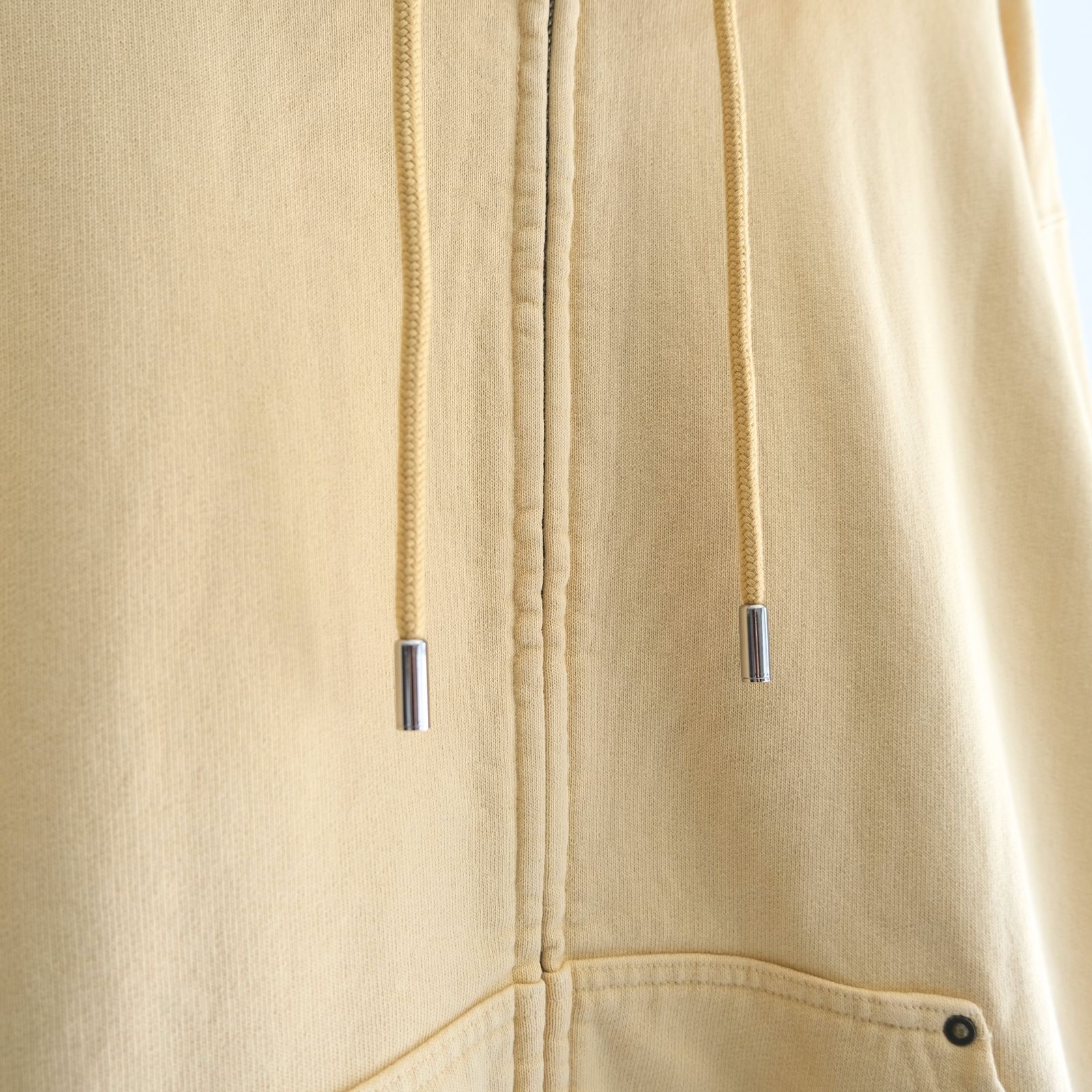 【残り1点】ACTIVE PARKA  ‐Processed Sweat‐（Yellow）