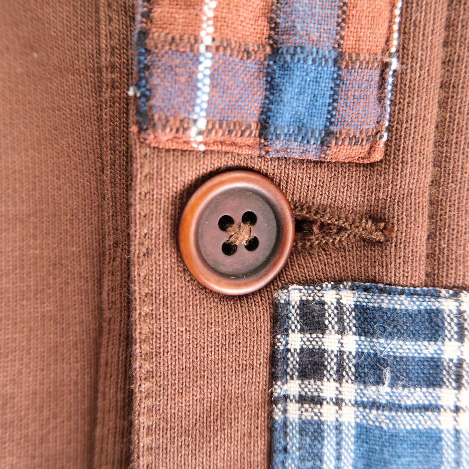 【残り1点】Walking Cardigan（Brown Picnic）
