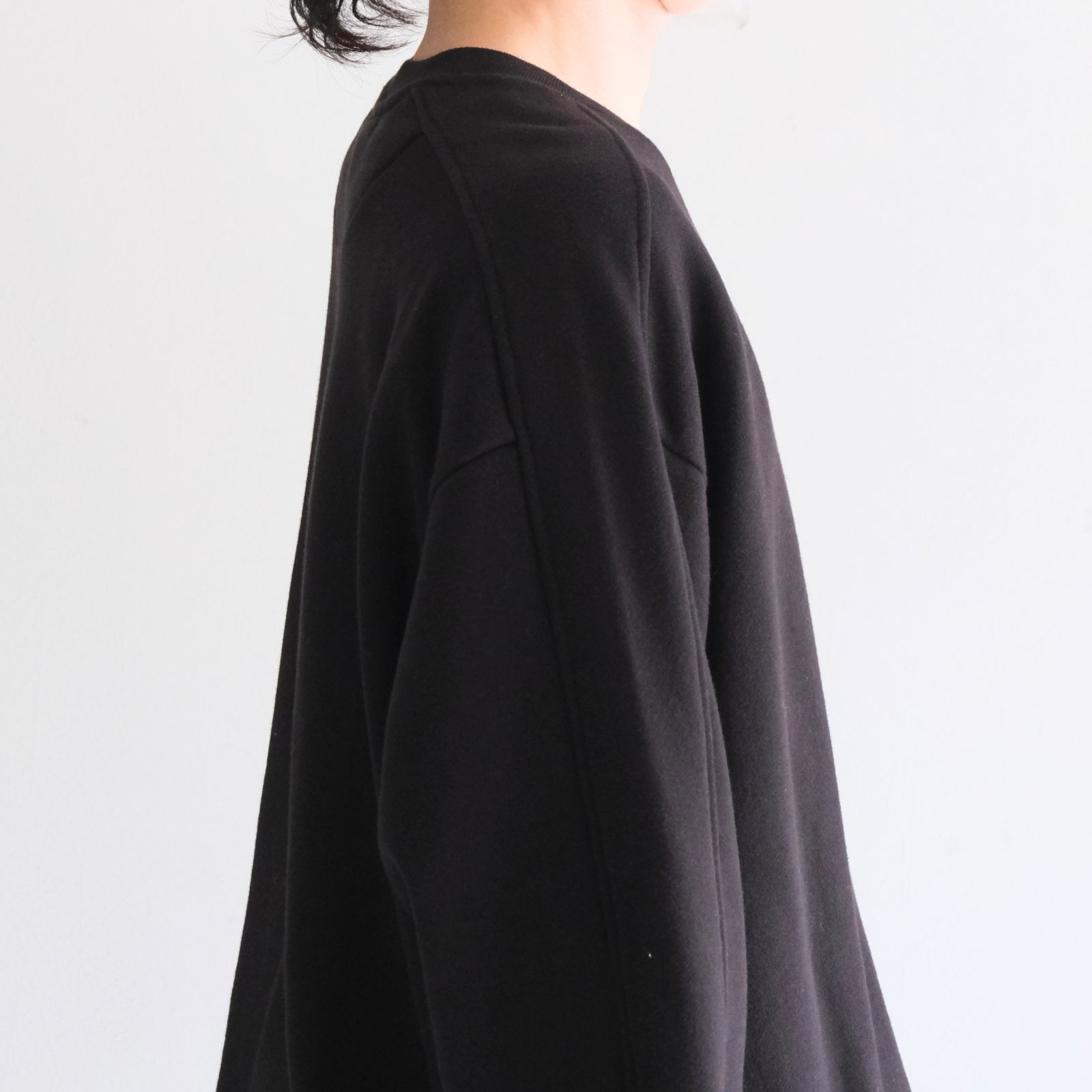 BAL / BIKE ATHLETIC LOOP WHEEL COTTON CREW / BAL × BIKE / アスレチック ループホイール コットンクルー（BLACK）