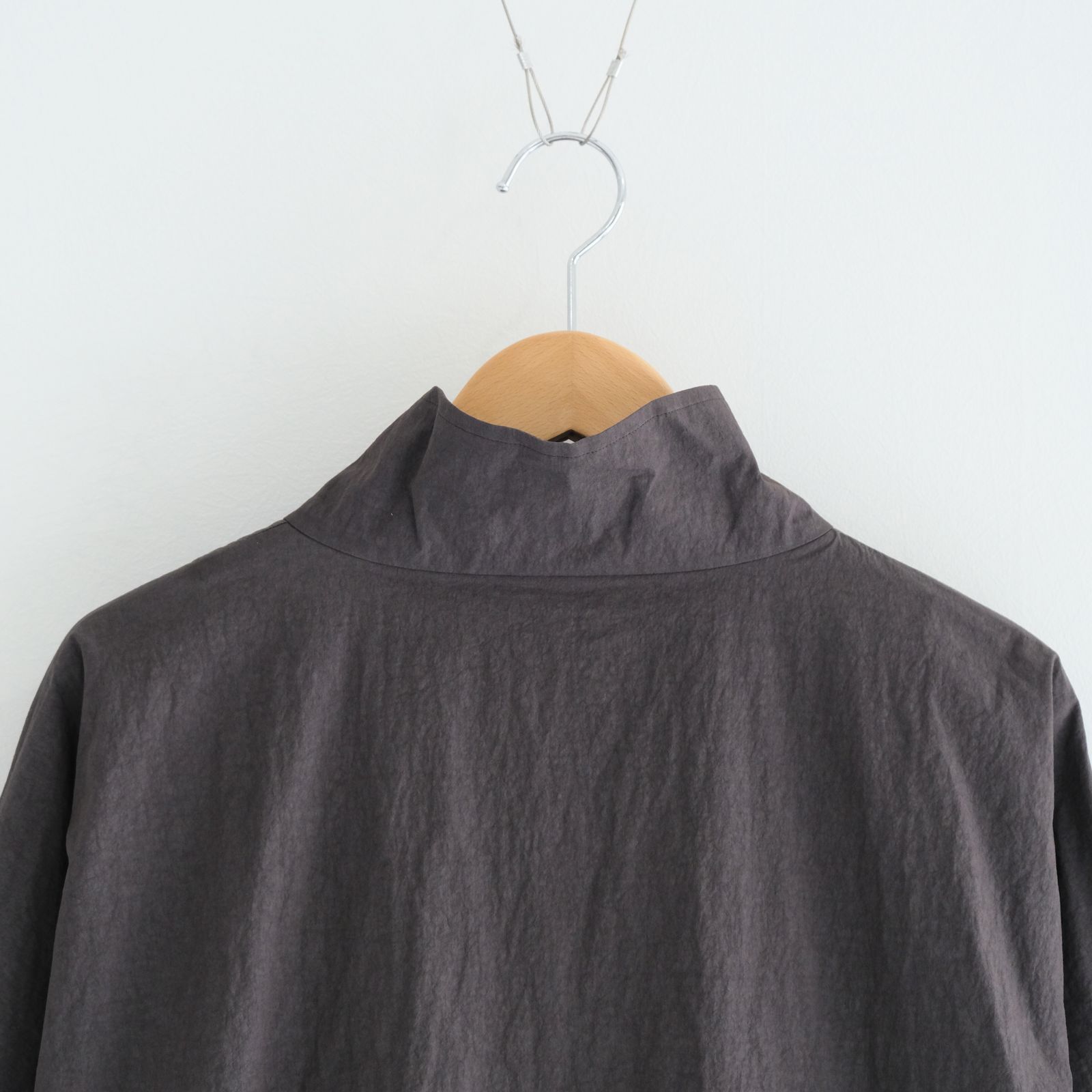 COTTON NYLON TRACK JACKET / トラックジャケット / コットンナイロン / TAUPE