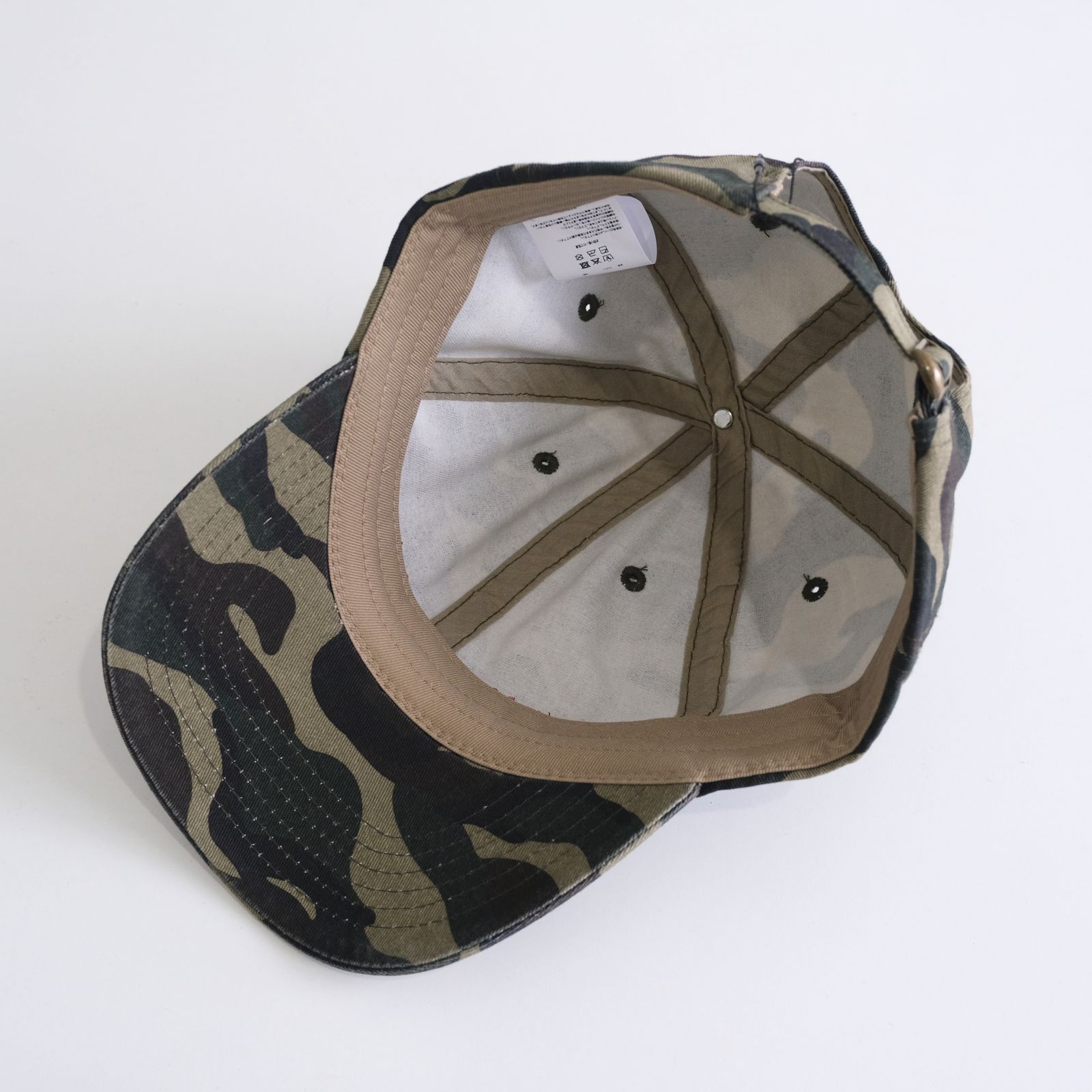 COTTON 6-PANEL HAT（WOOD LAND）