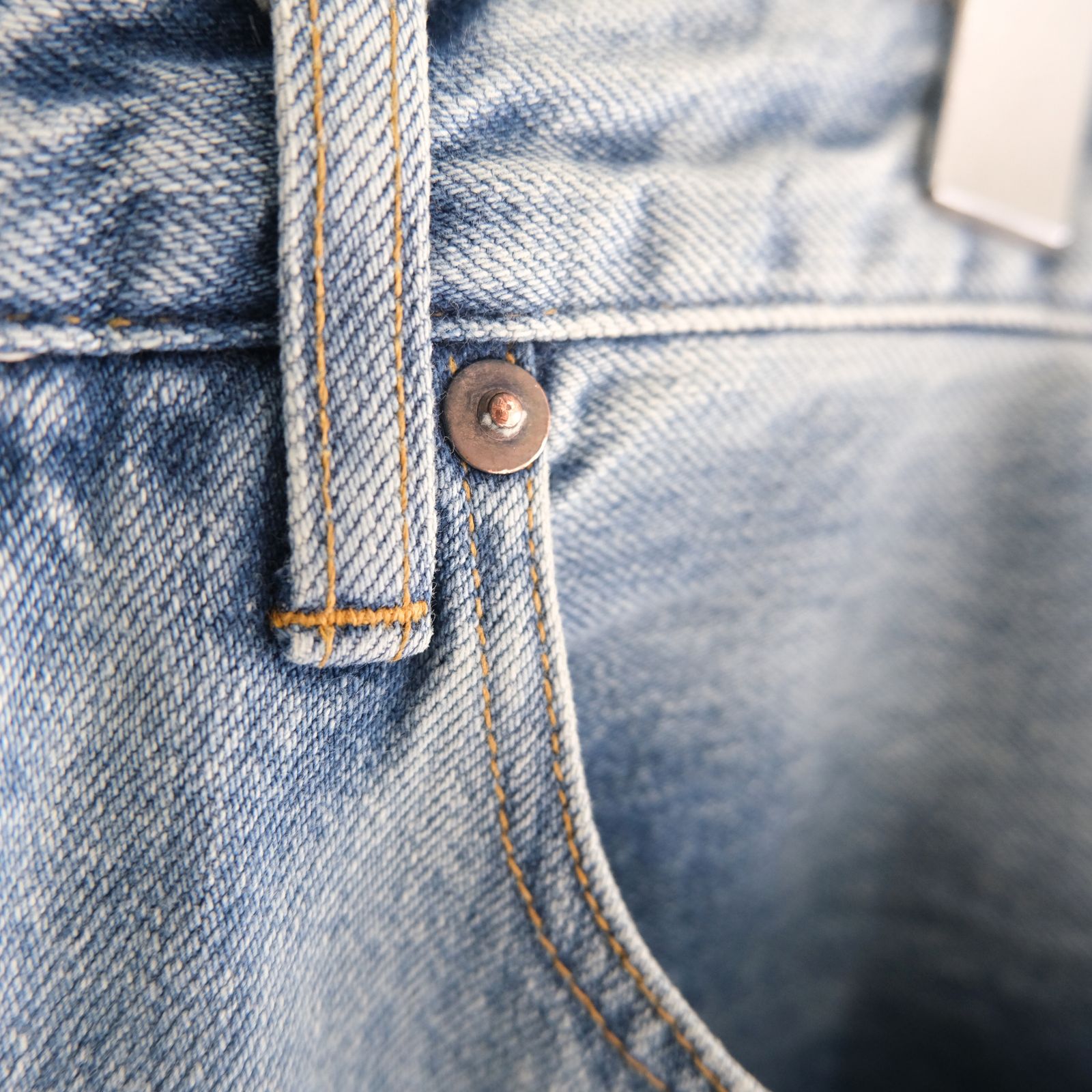 VINTAGE WASHED SELVEDGE DENIM 5P PANTS / パンツ / デニム / 5ポケット / FADED BLUE