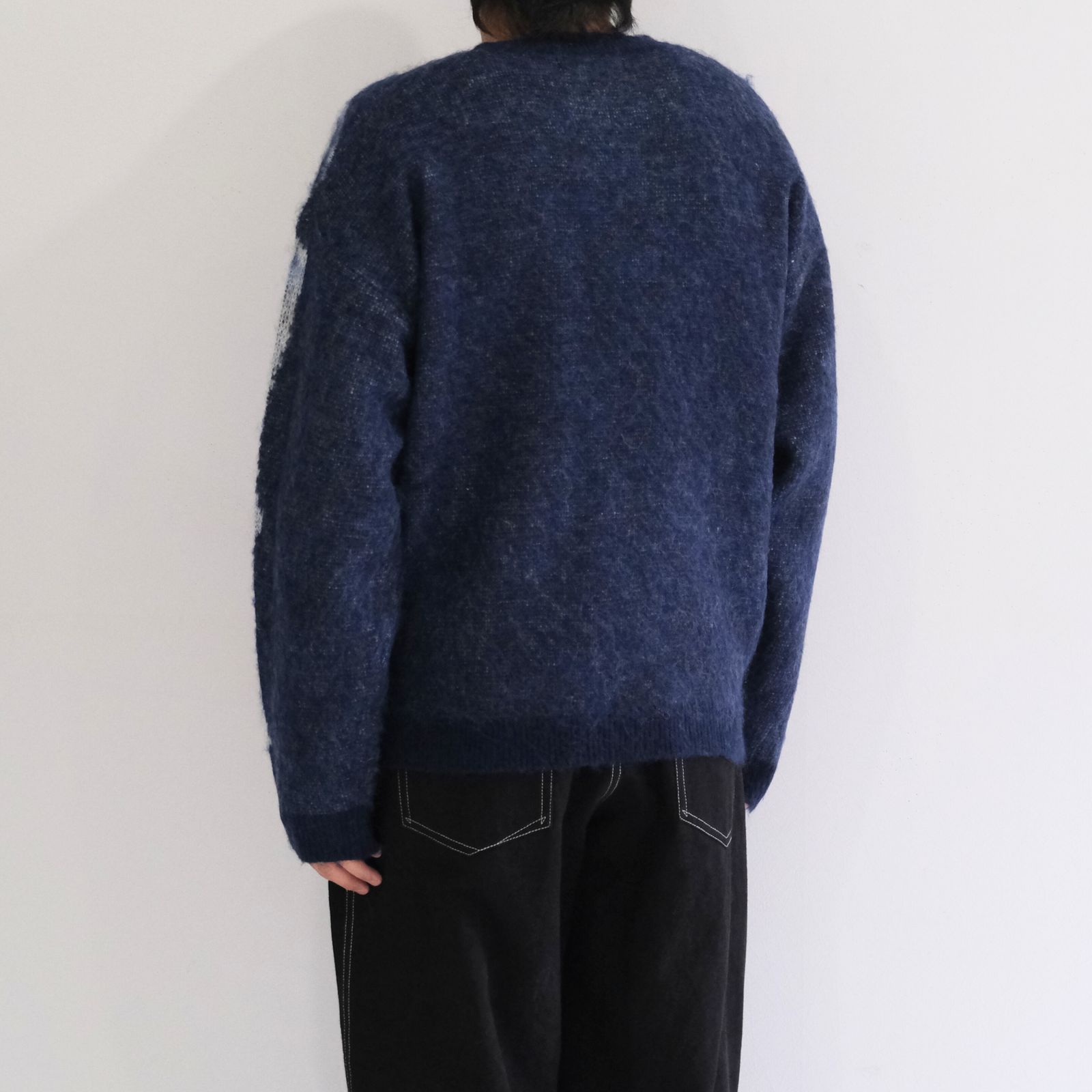 Target Knit Sweater / ニット / セーター / モヘア / BLUE