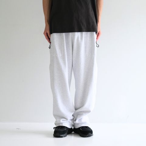 【残り1点】BAL / BIKE ATHLETIC LOOP WHEEL COTTON SWEAT PANT / BAL × BIKE / アスレチック ループホイール コットン スウェットパンツ（ASH GRAY）