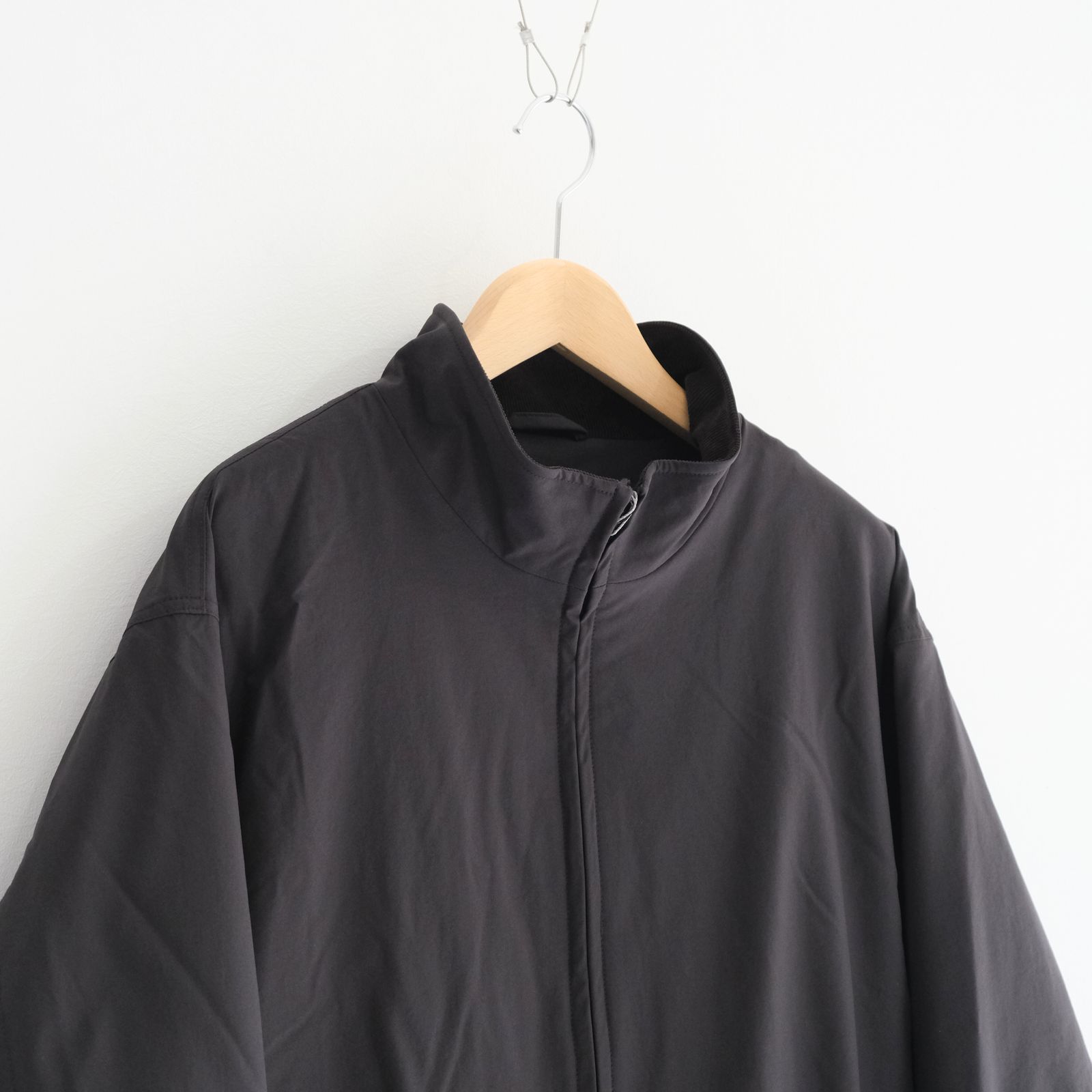 High Neck Insulation Jacket / ジャケット / Porlatec / Black