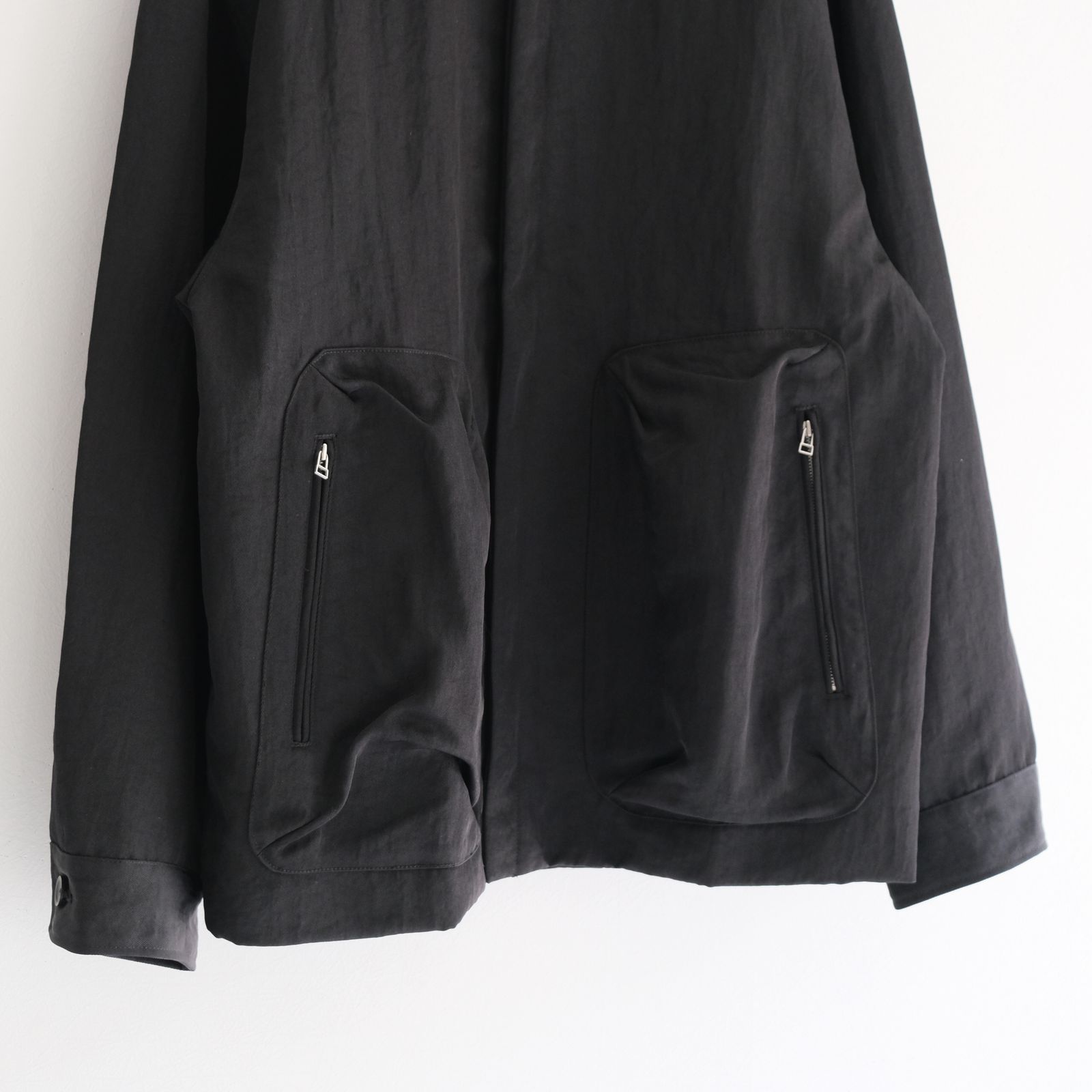 Big Pocket Nylon Blouson / ブルゾン / ナイロン / BLACK