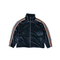 VELOUR TRACK JACKET（NAVY）