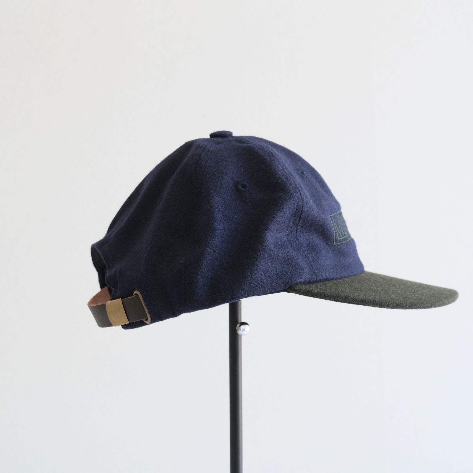 【残り1点】MUSICIANS WOOL B.B CAP（NVY/GRN）