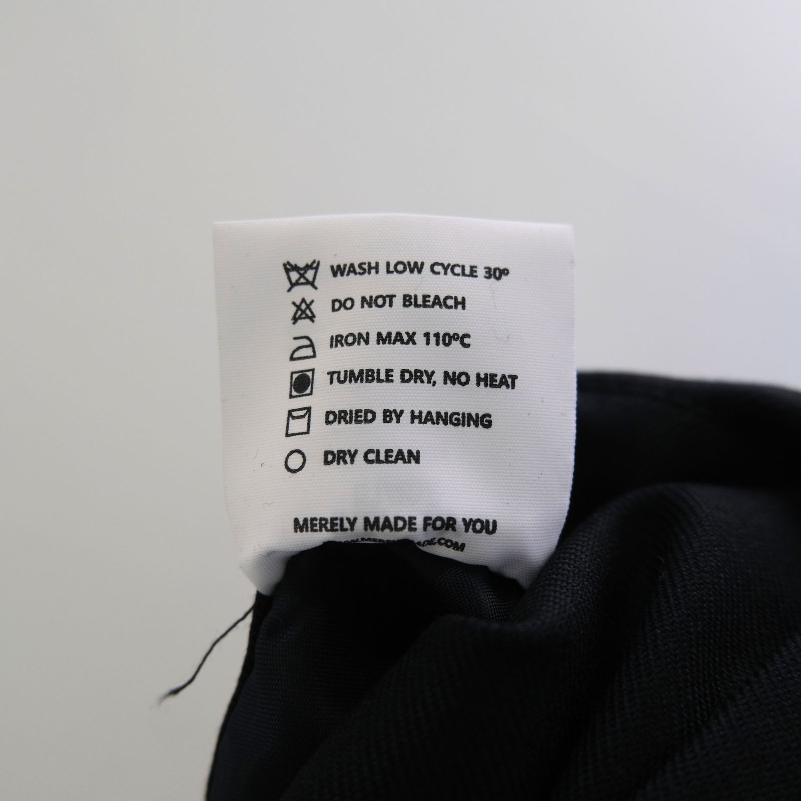 MERELY WOOLEN PINTUCK SLACKS（LIBERTY NAVY）