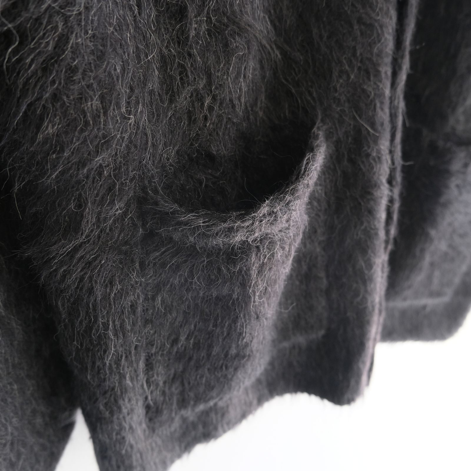 Suri Alpaca Cardigan / カーディガン / アルパカ / スリアルパカ / Black